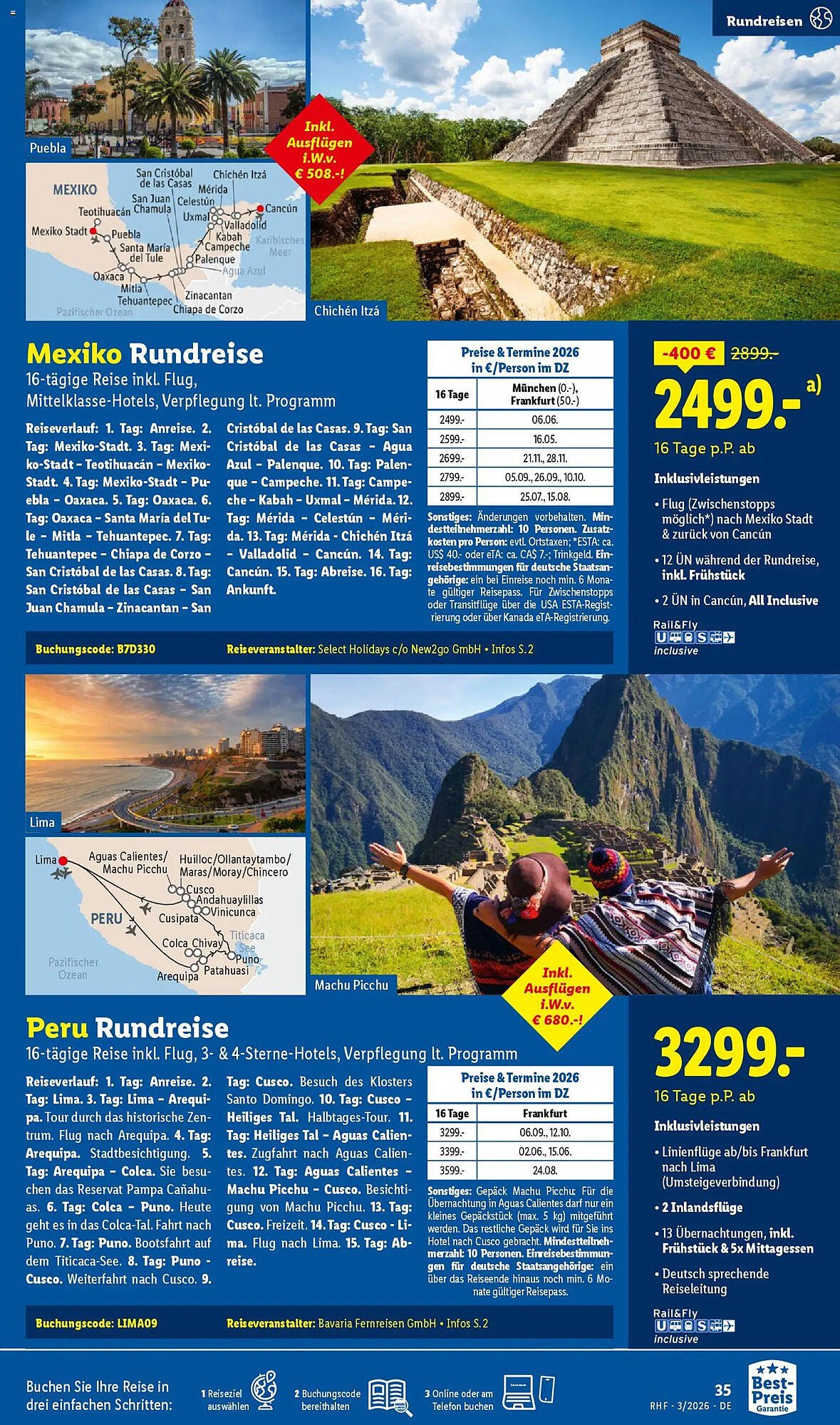 Lidl Reisen Prospekt