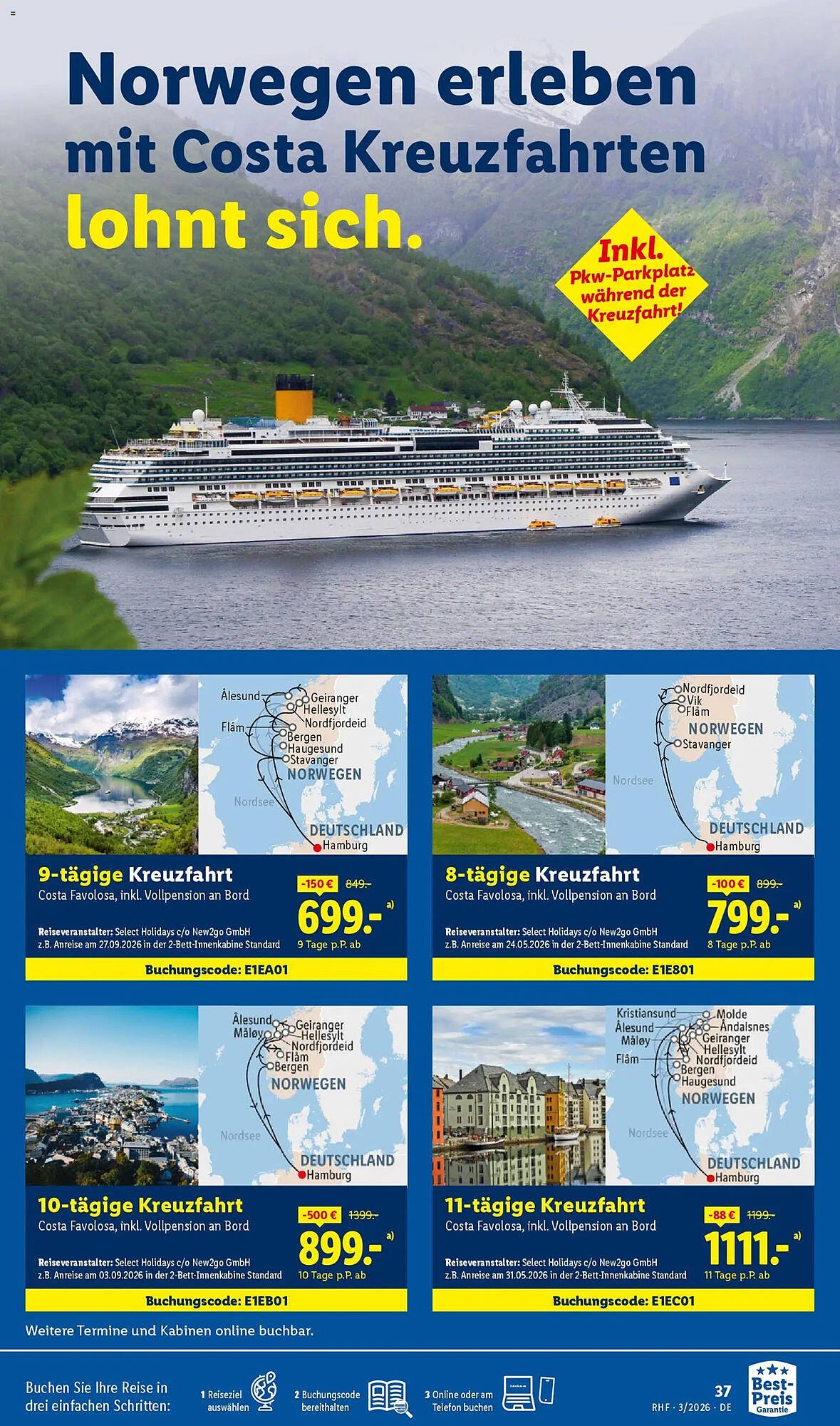 Lidl Reisen Prospekt