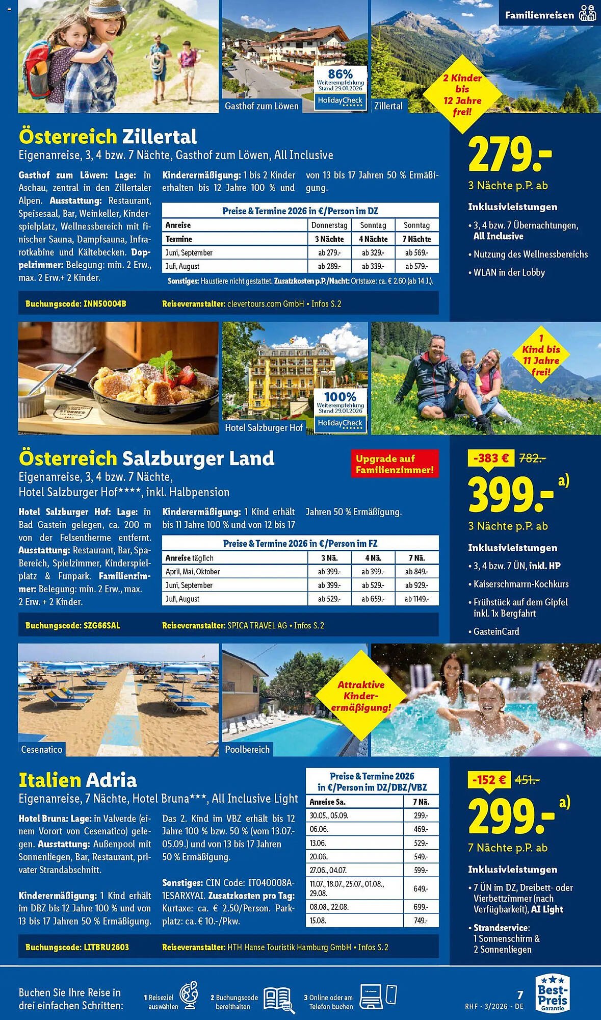 Lidl Reisen Prospekt