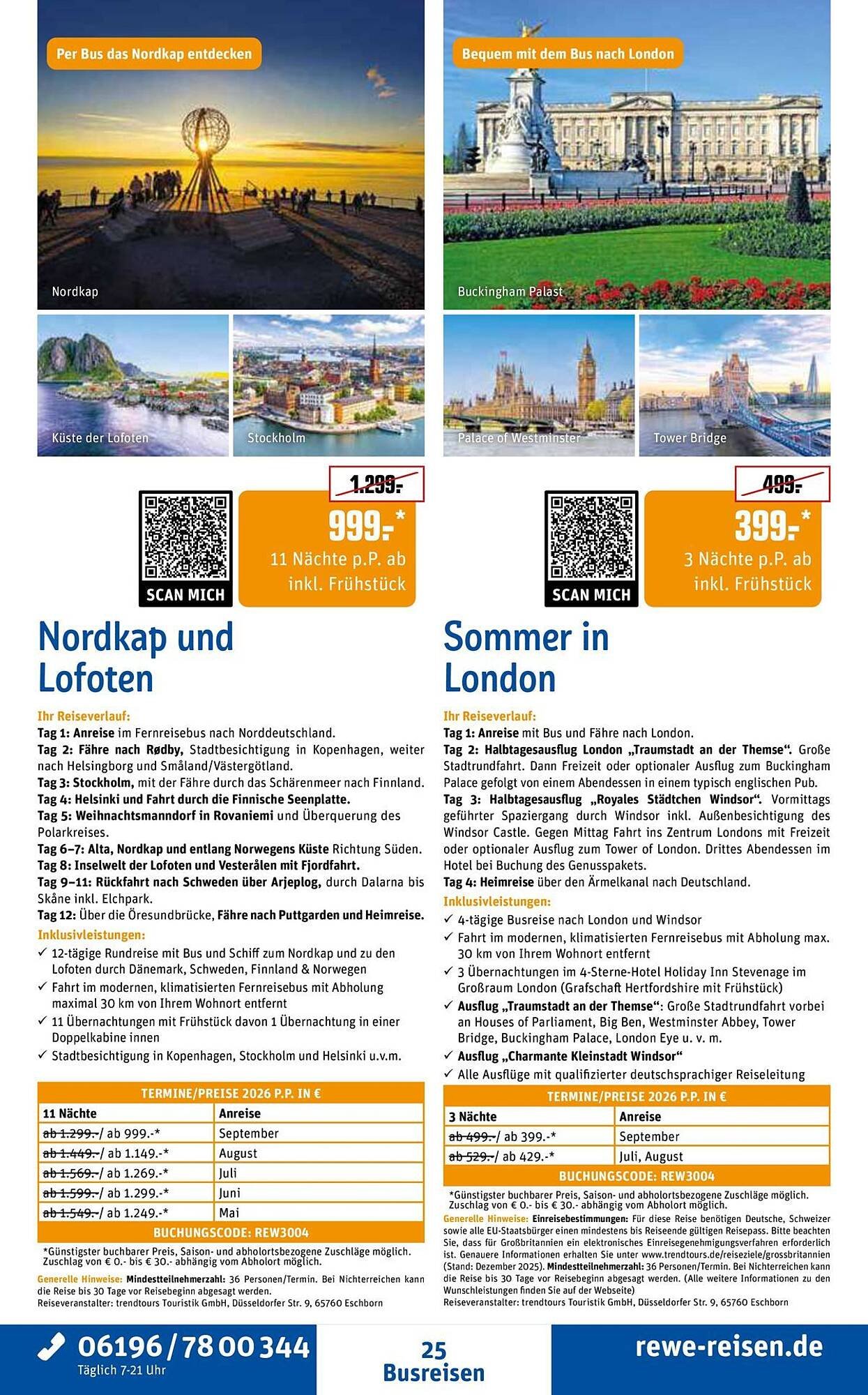 REWE Reisen Prospekt (2026-03-28 - 2026-04-24)