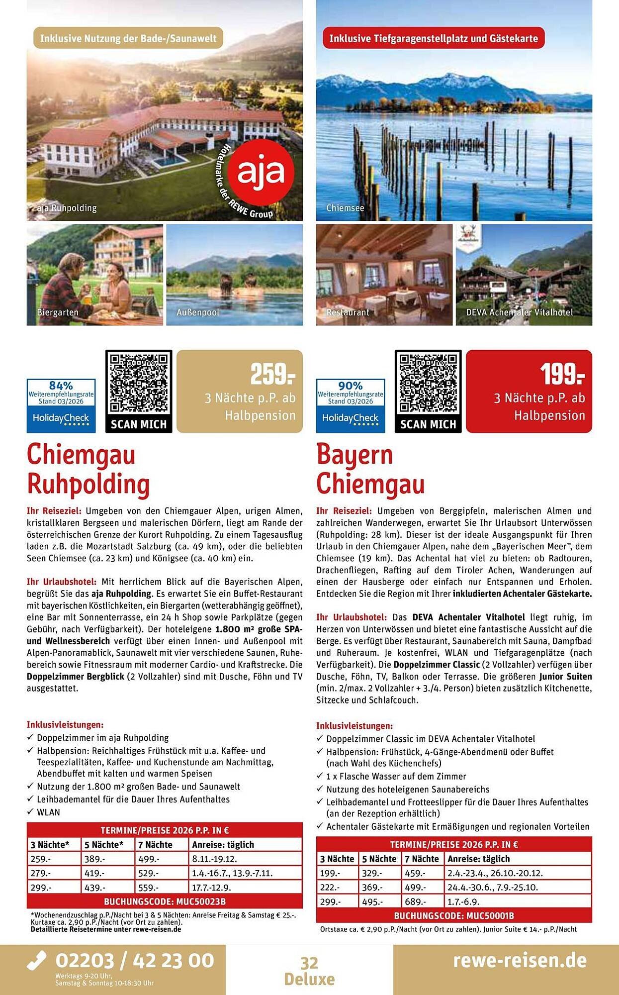 REWE Reisen Prospekt