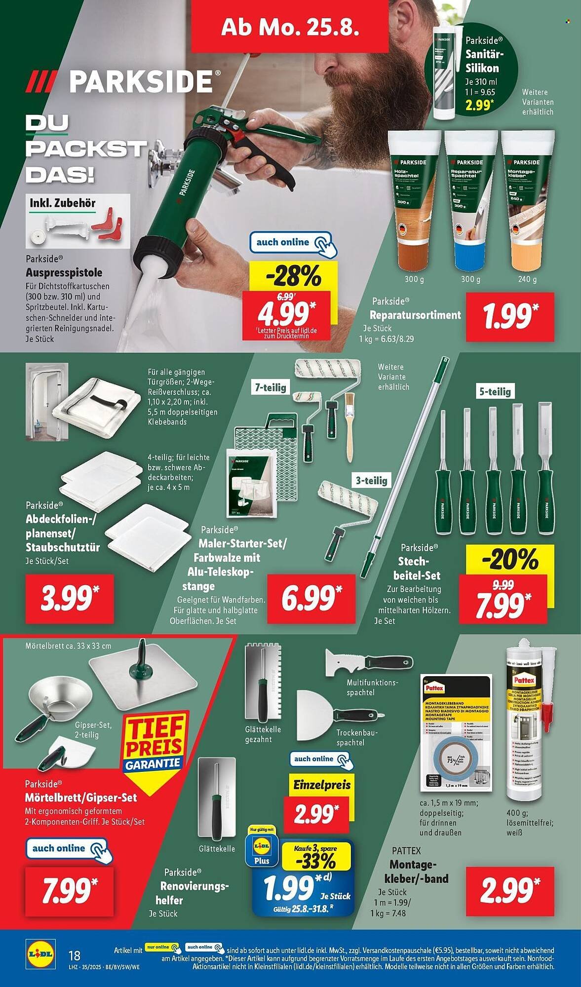 Lidl Prospekt (2025-08-25 - 2025-08-30) | 2