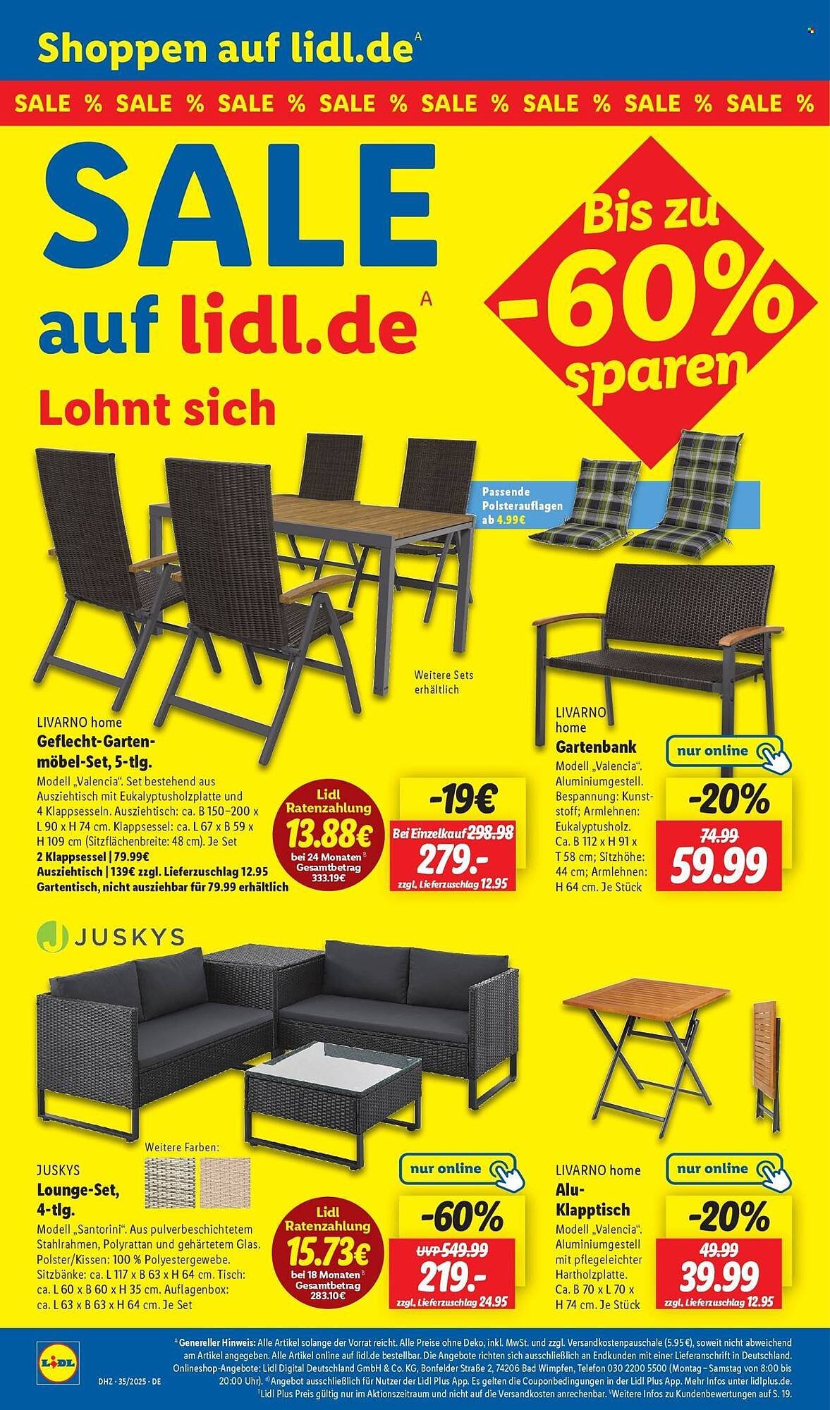 Lidl Prospekt (2025-08-25 - 2025-08-30) | 30