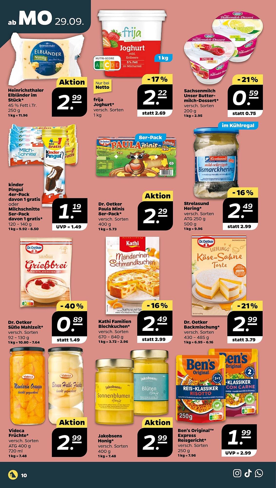 NETTO Prospekt (2025-09-29 - 2025-10-04) | 10