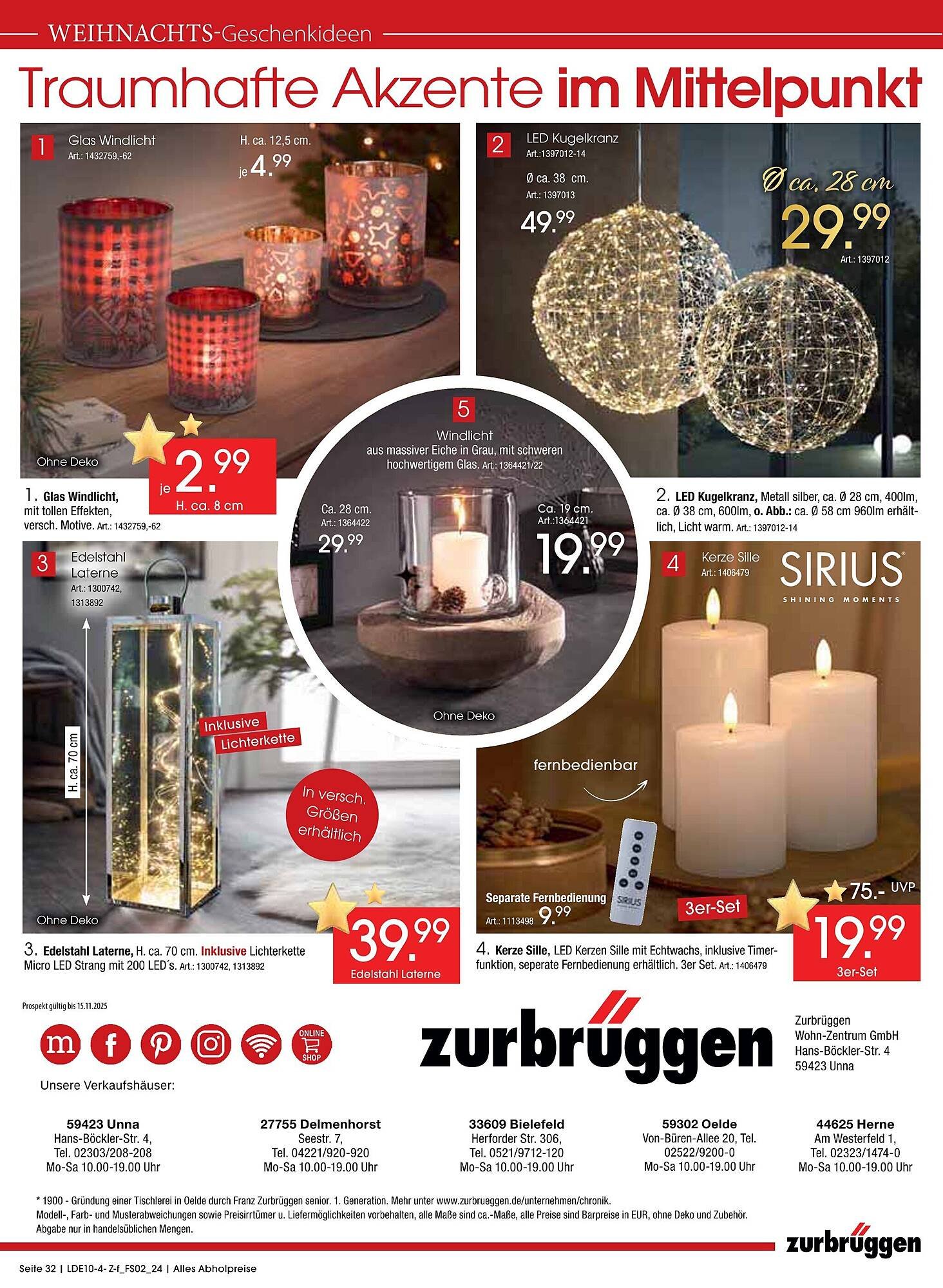 Zurbrüggen Prospekt (2025-10-11 - 2025-11-15) | 32