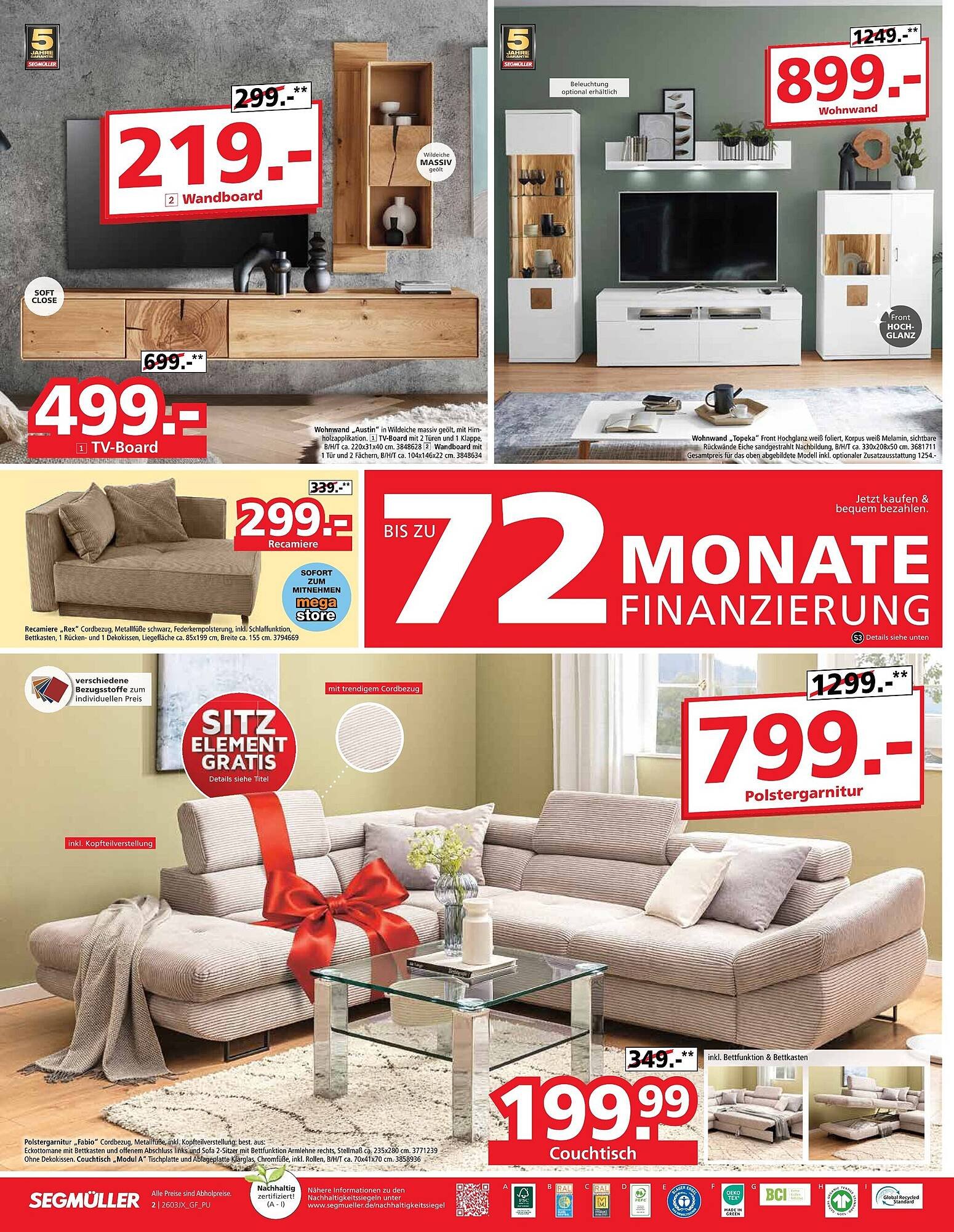 Segmüller Prospekt (2026-03-21 - 2026-04-04)