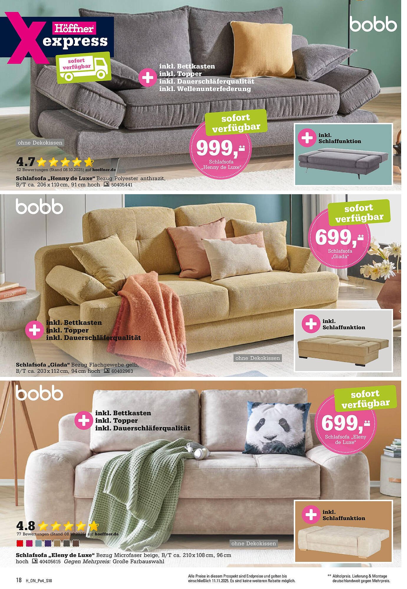 Höffner Prospekt (2025-10-21 - 2025-11-11)