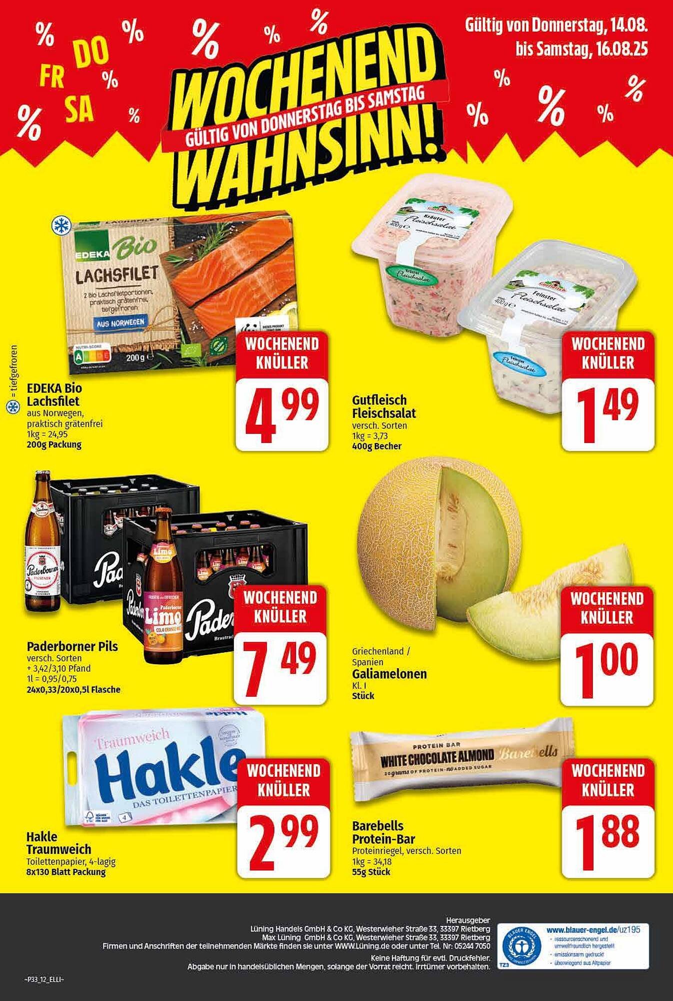 Edeka Prospekt (2025-08-11 - 2025-08-16) | 14
