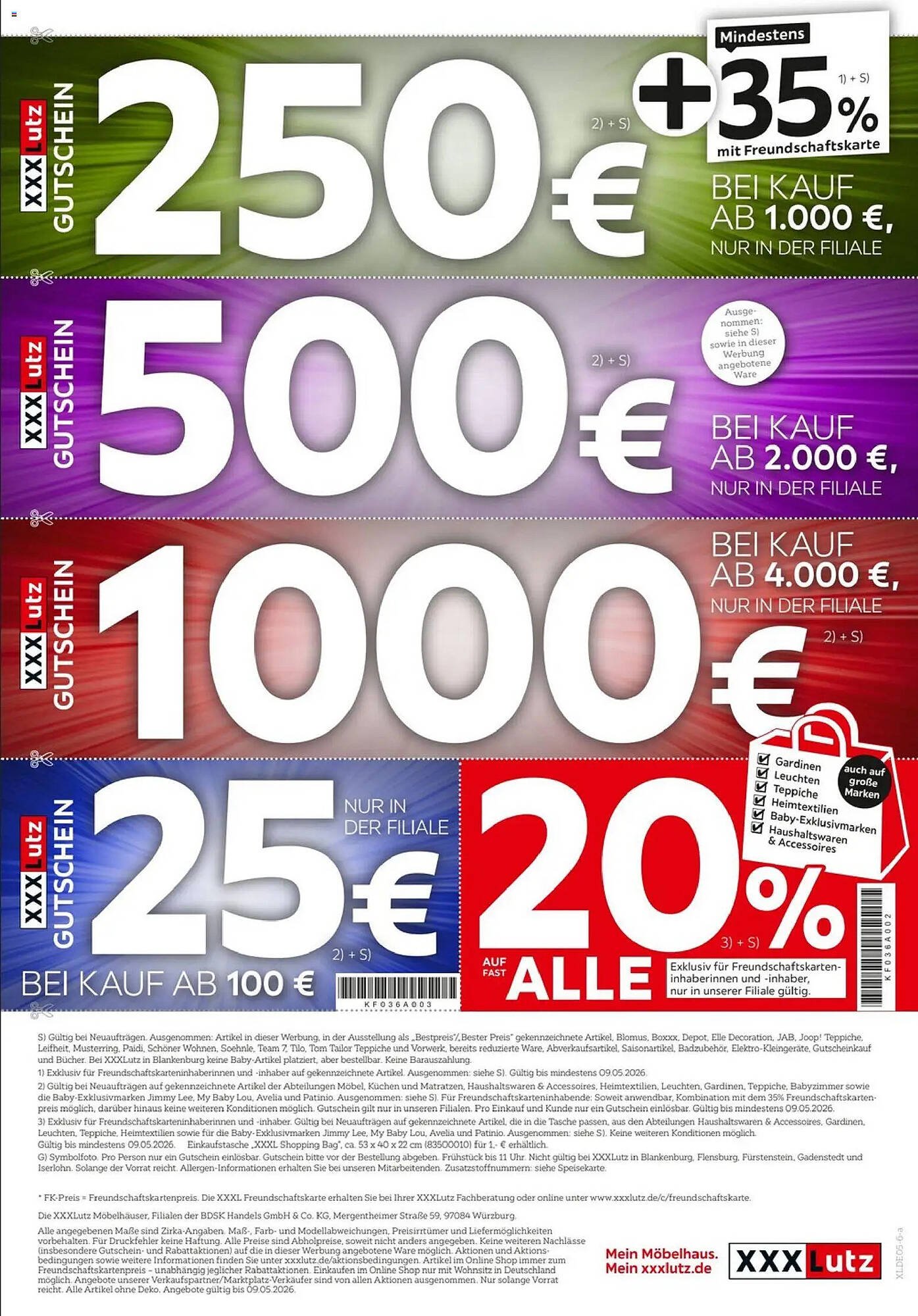 XXXLutz Prospekt