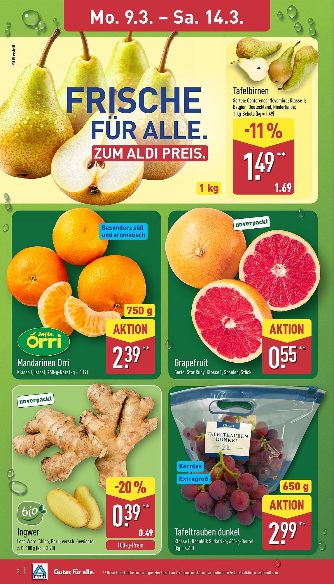 Aldi Nord Prospekt (2026-03-09 - 2026-03-14)
