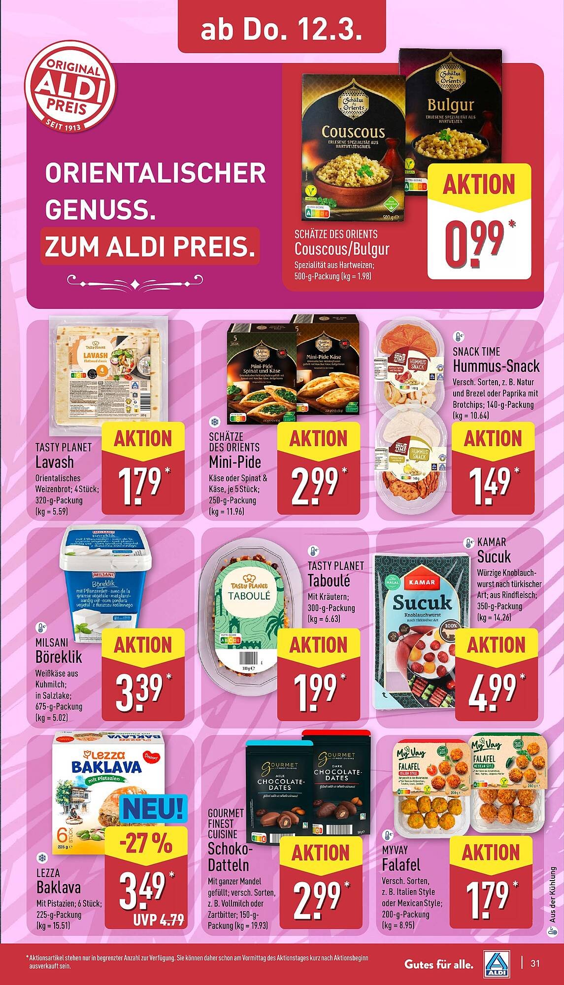 Aldi Nord Prospekt (2026-03-09 - 2026-03-14)