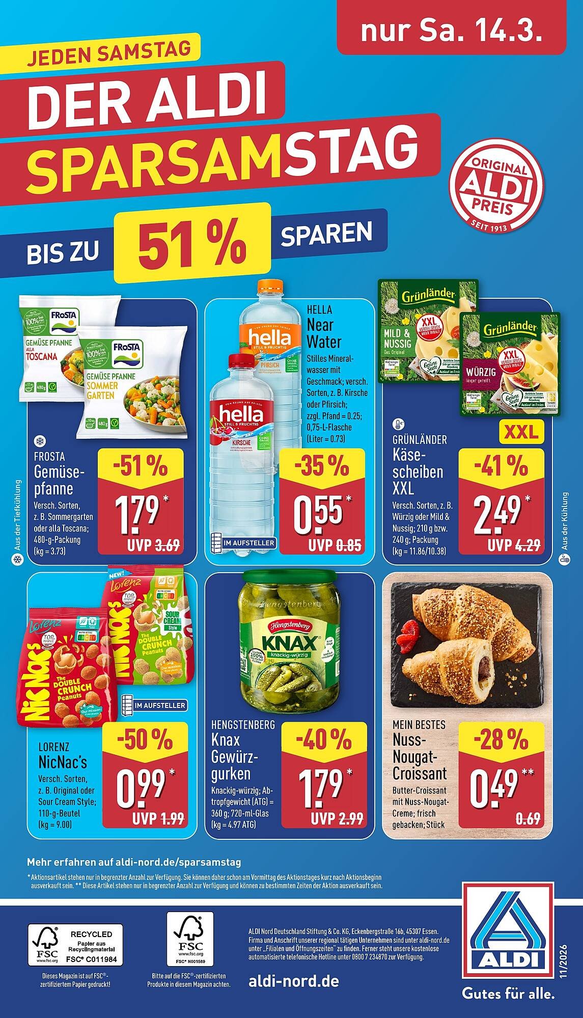Aldi Nord Prospekt (2026-03-09 - 2026-03-14)