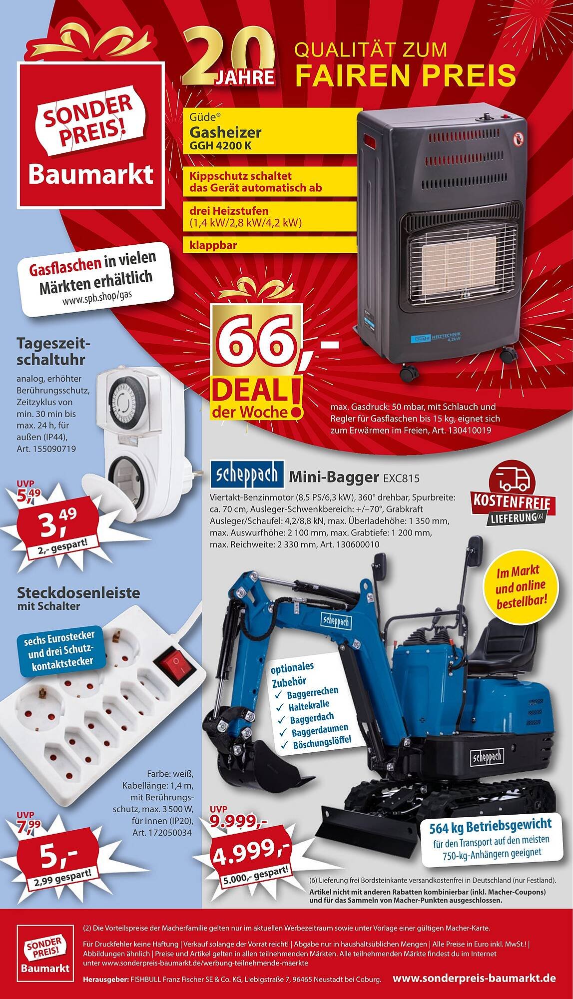 Sonderpreis Baumarkt Prospekt (2025-11-22 - 2025-11-28)