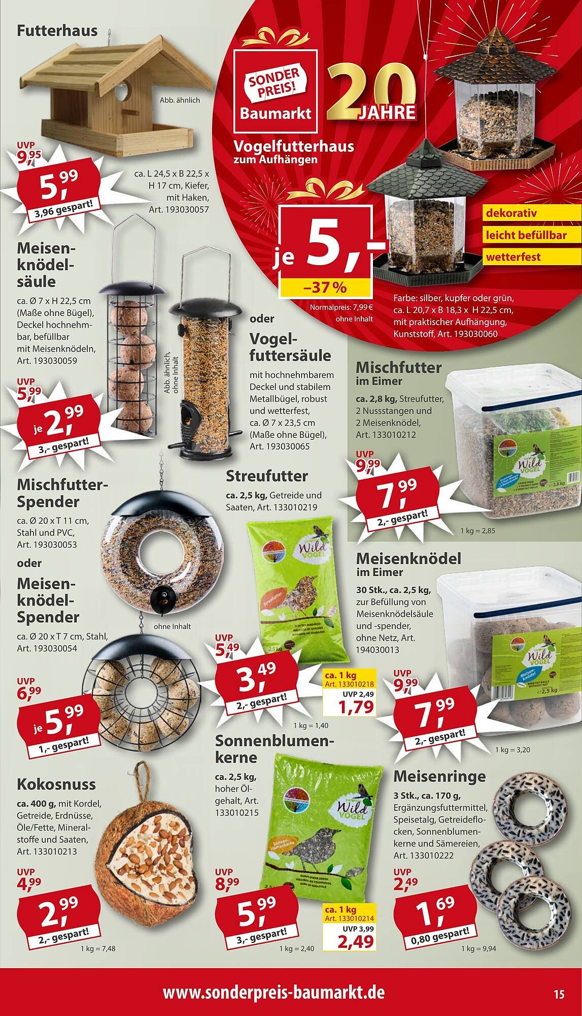 Sonderpreis Baumarkt Prospekt