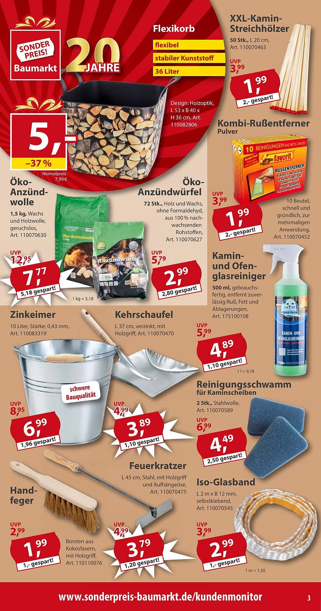 Sonderpreis Baumarkt Prospekt