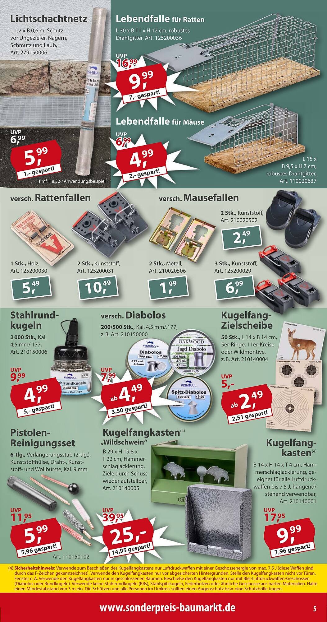Sonderpreis Baumarkt Prospekt