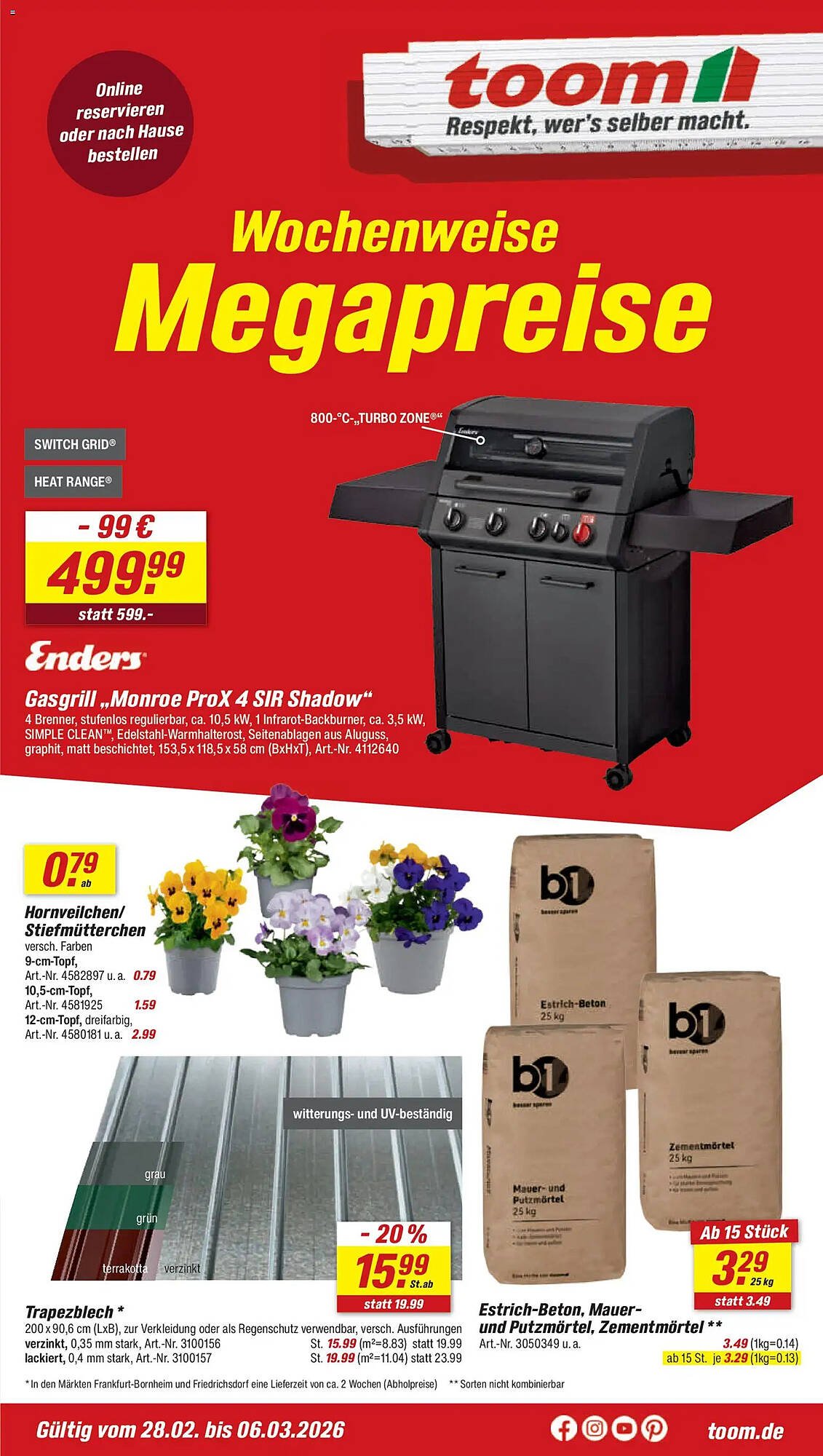 Toom Baumarkt Prospekt