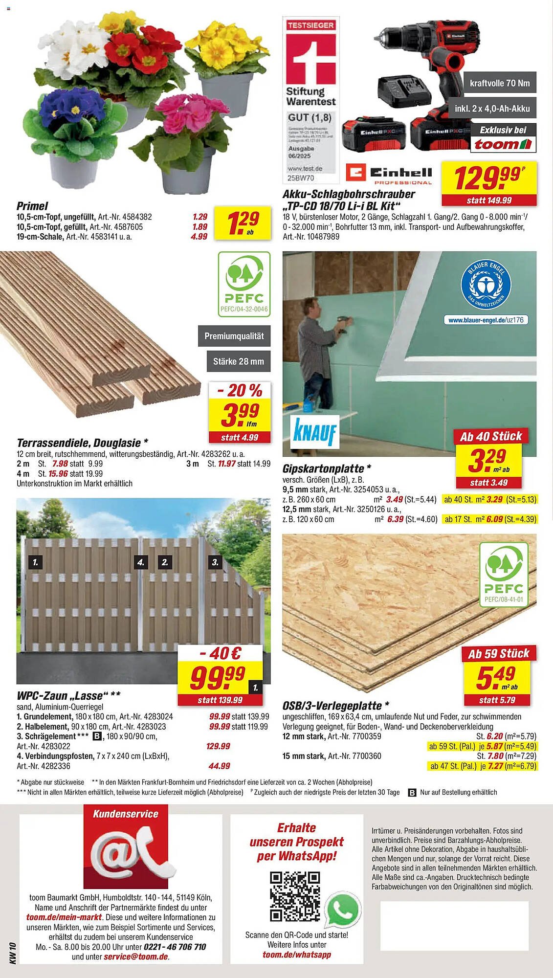 Toom Baumarkt Prospekt