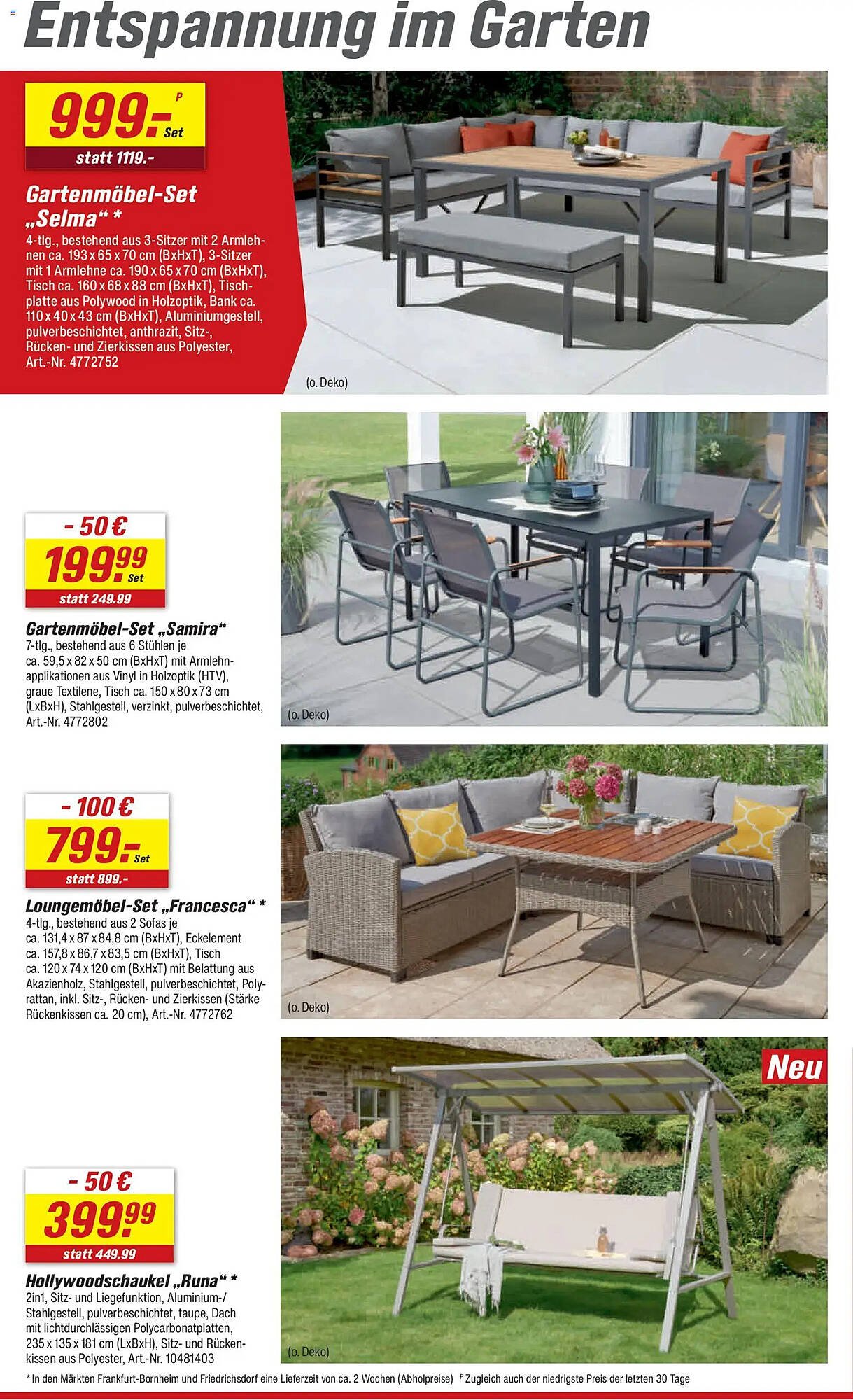 Toom Baumarkt Prospekt