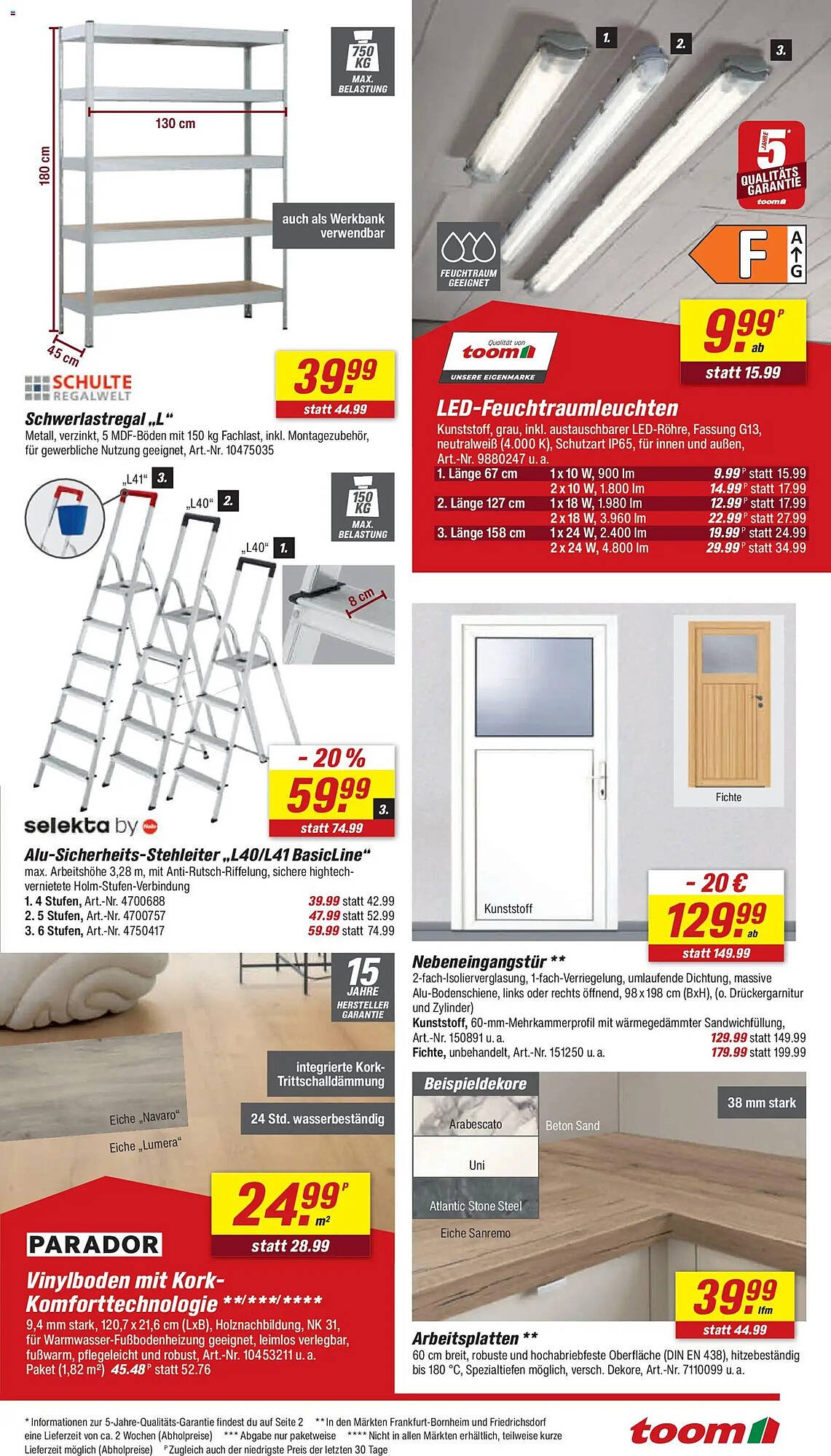 Toom Baumarkt Prospekt