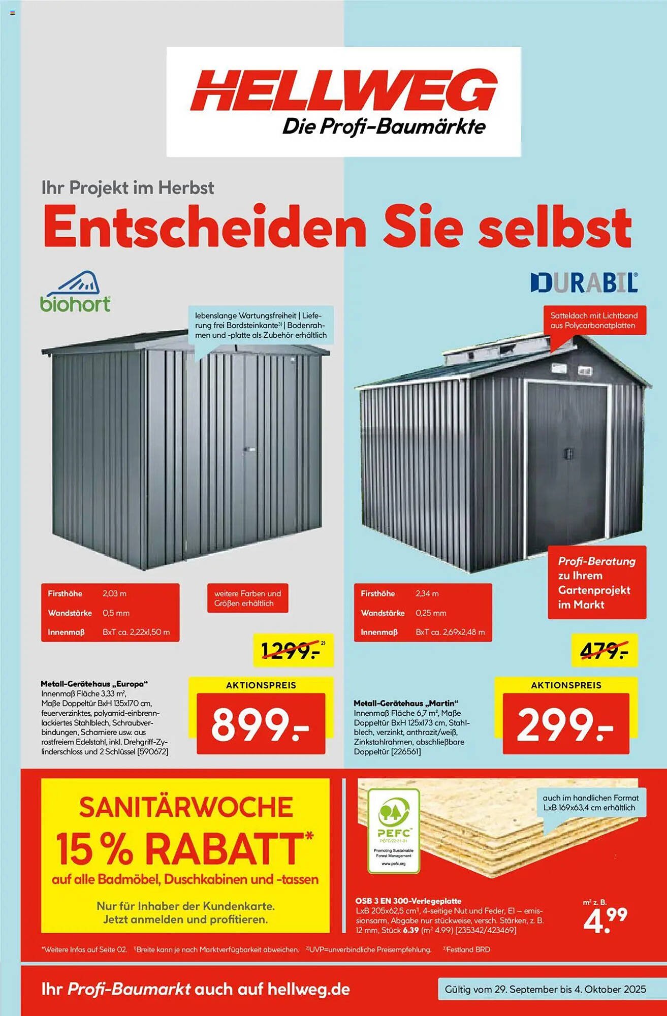 Hellweg Prospekt (2025-09-29 - 2025-10-04) | 1