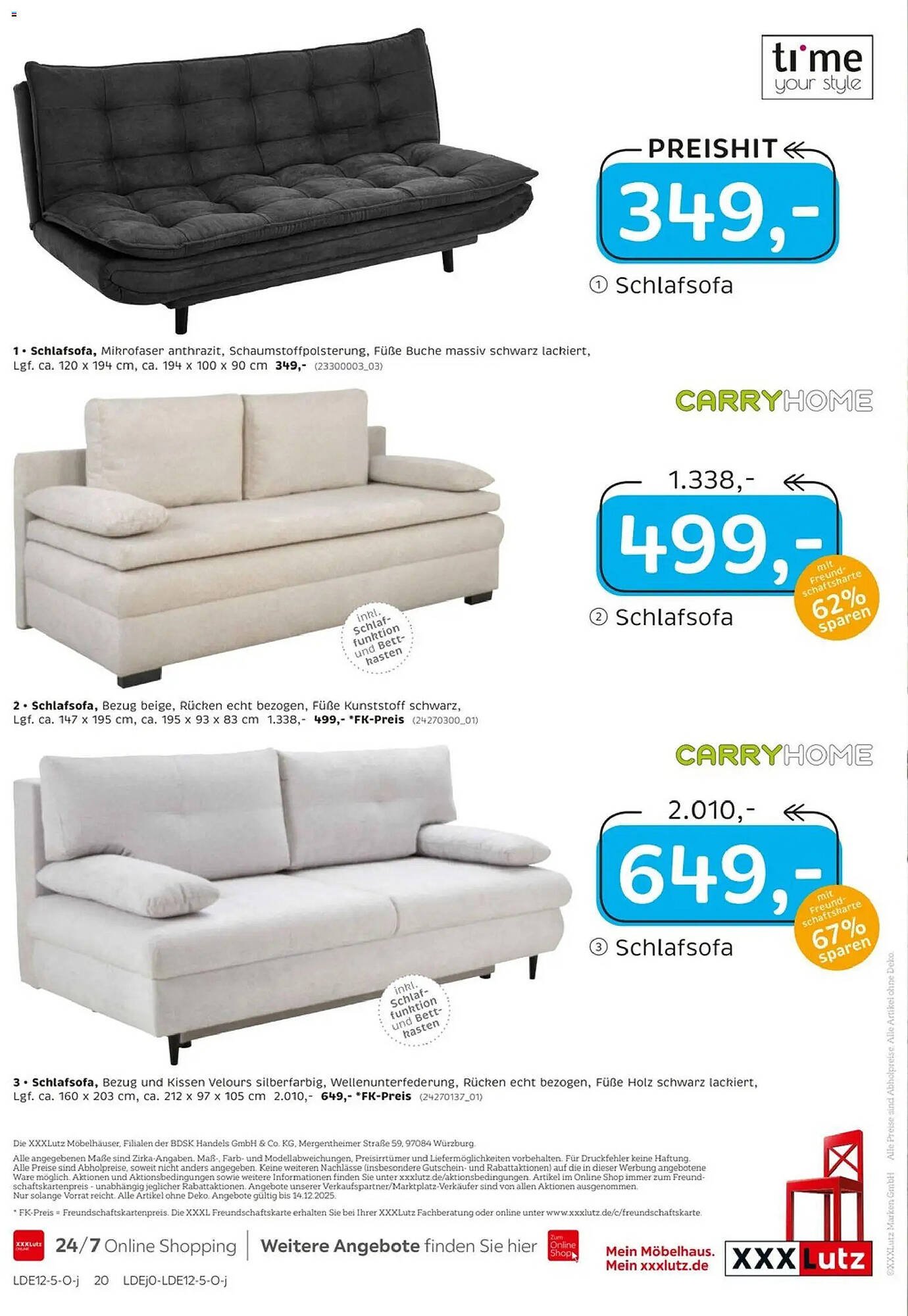 XXXLutz Prospekt (2025-11-30 - 2025-12-14)