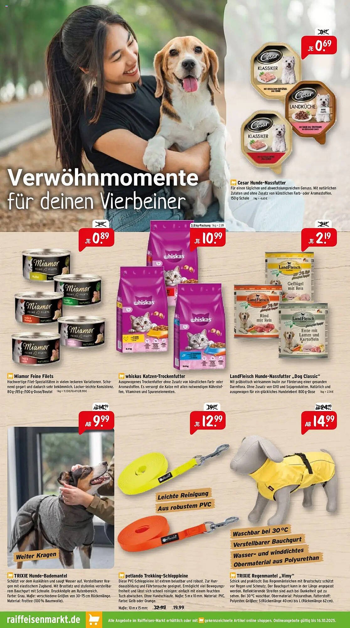 Raiffeisen Markt Prospekt (2025-10-01 - 2025-10-30) | 2