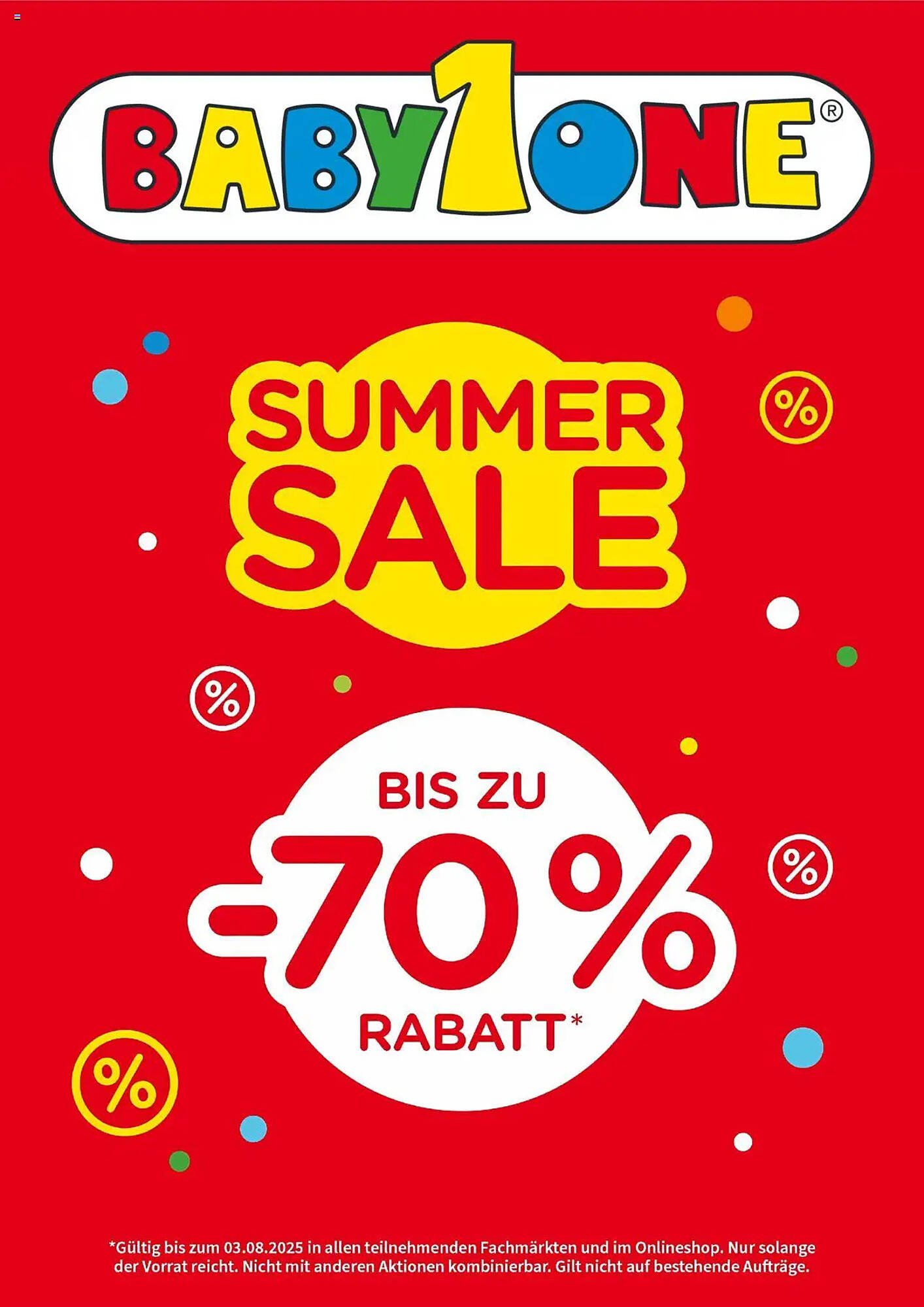 BabyOne Prospekt (2025-07-25 - 2025-08-03) | 1