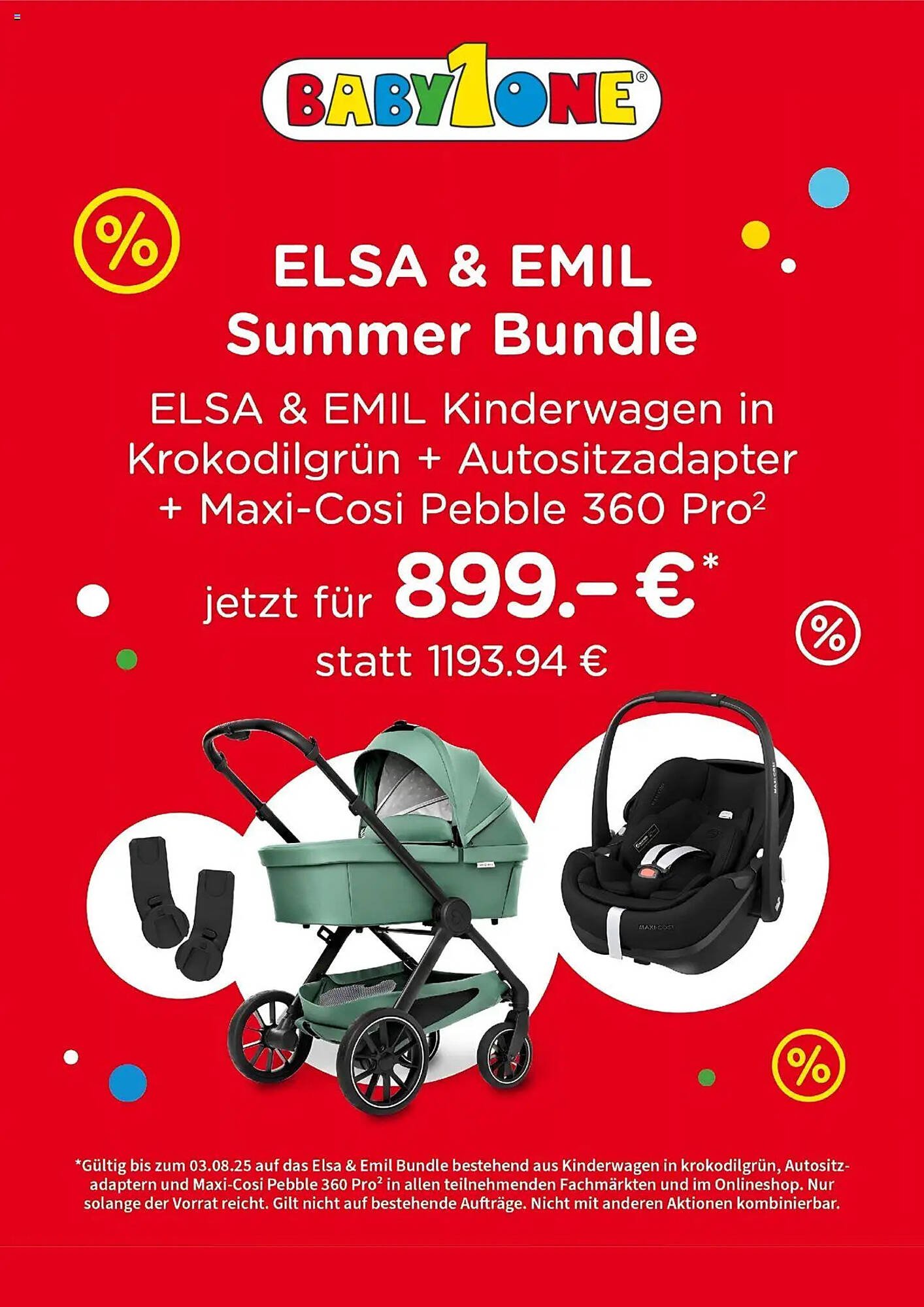 BabyOne Prospekt (2025-07-25 - 2025-08-03) | 2