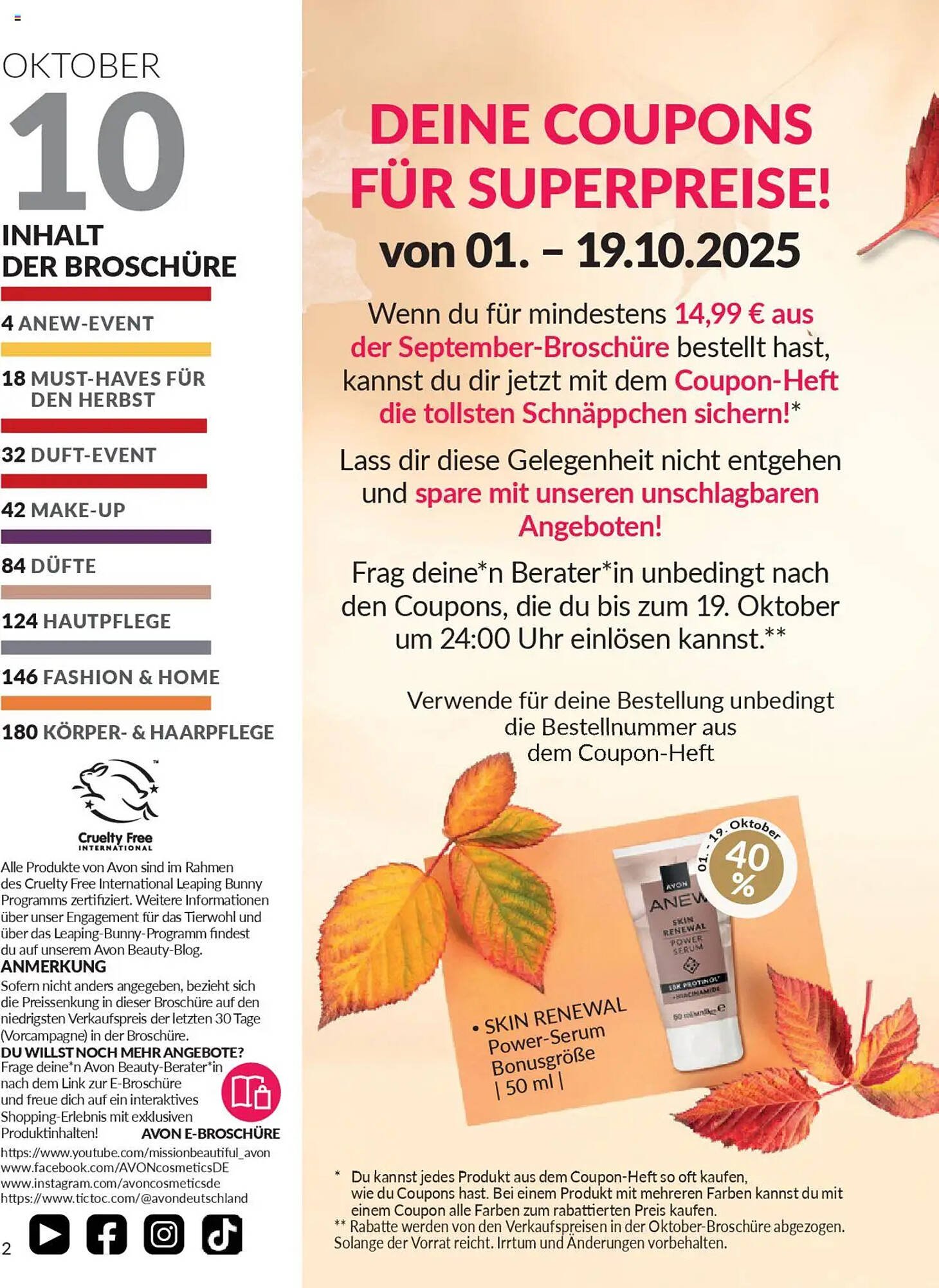 Avon Prospekt (2025-10-01 - 2025-10-31)