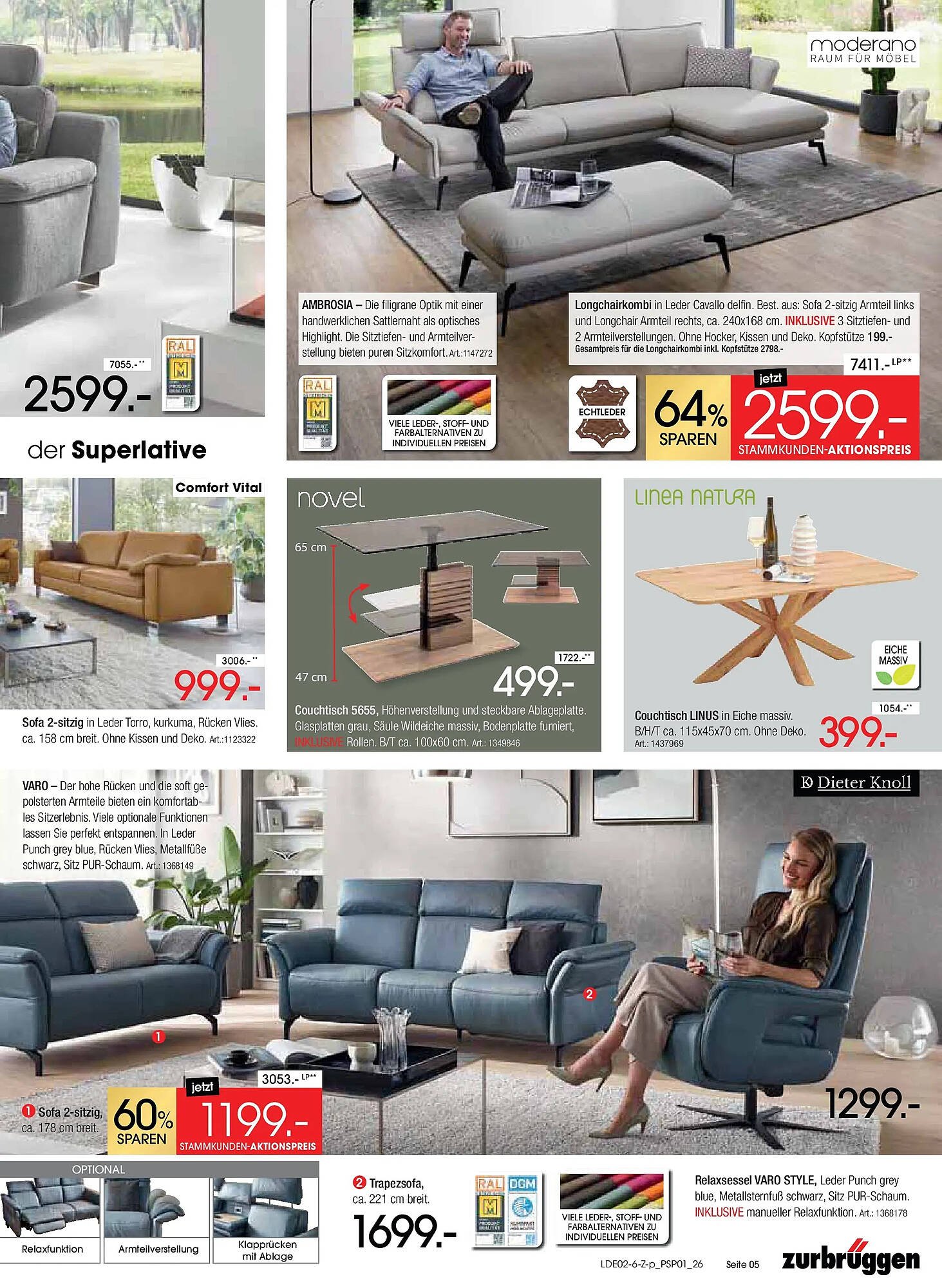 Zurbrüggen Prospekt