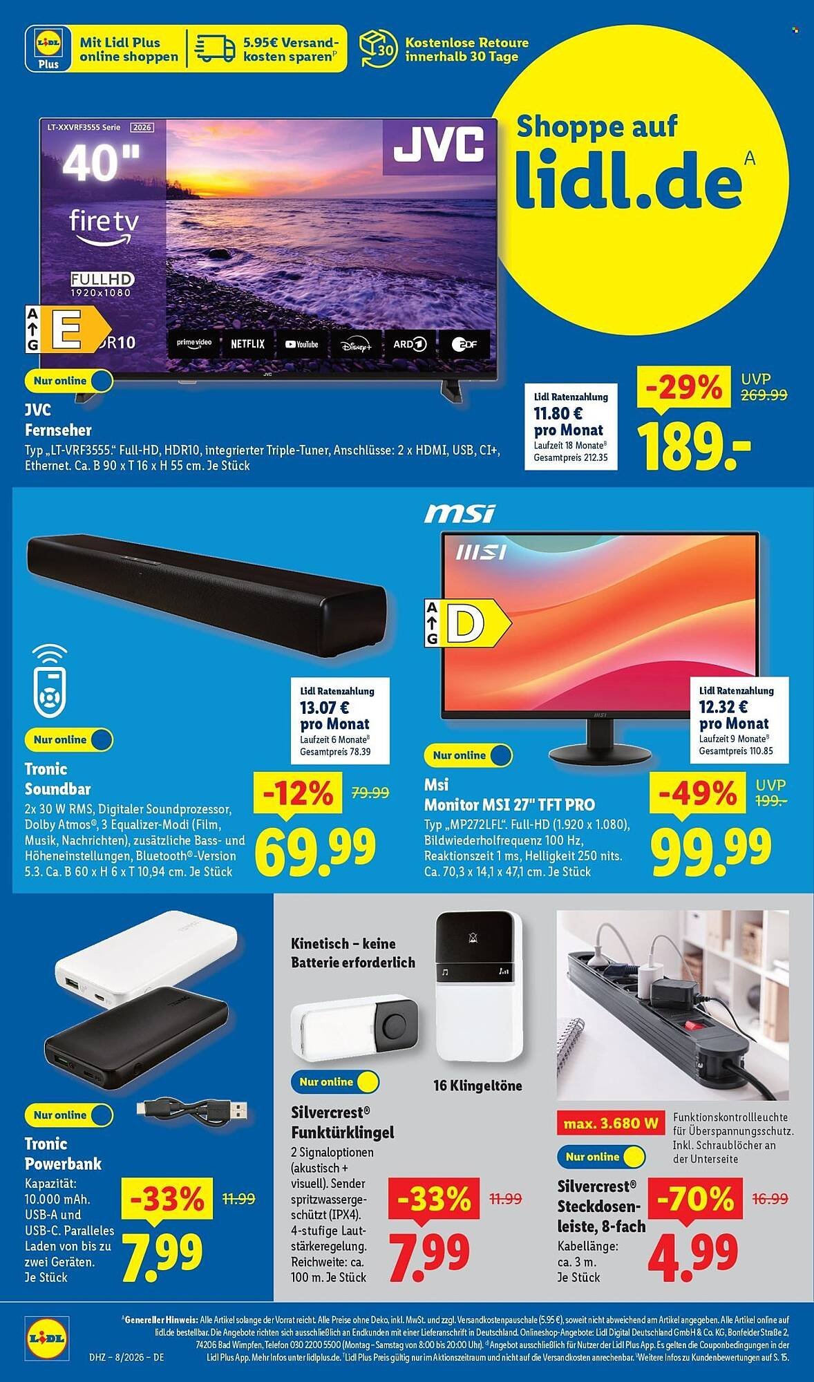 Lidl Prospekt (2026-02-16 - 2026-02-21)