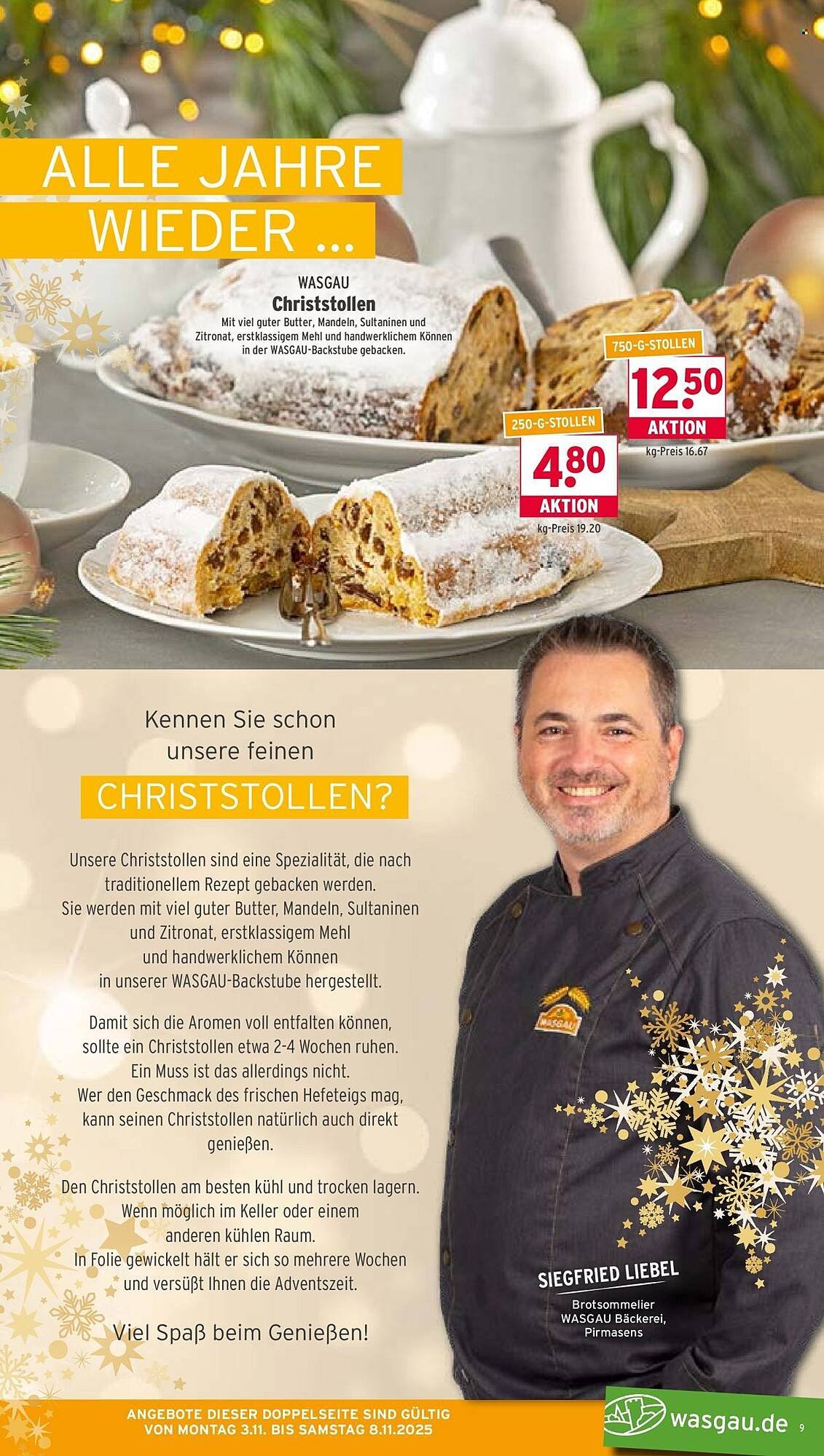 Wasgau Prospekt (2025-11-03 - 2025-11-08) | 9