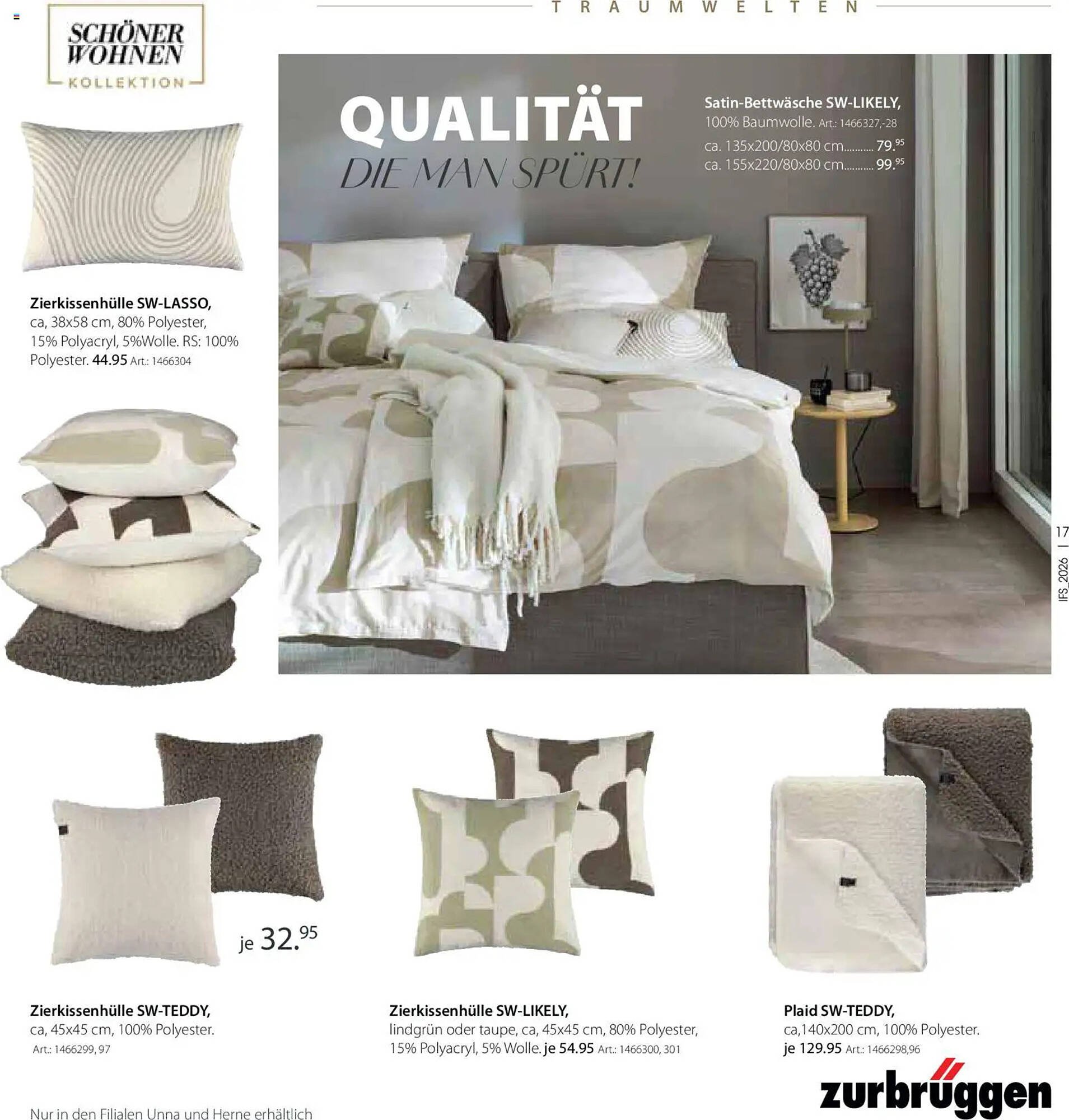Zurbrüggen Prospekt (2026-04-14 - 2026-09-26)