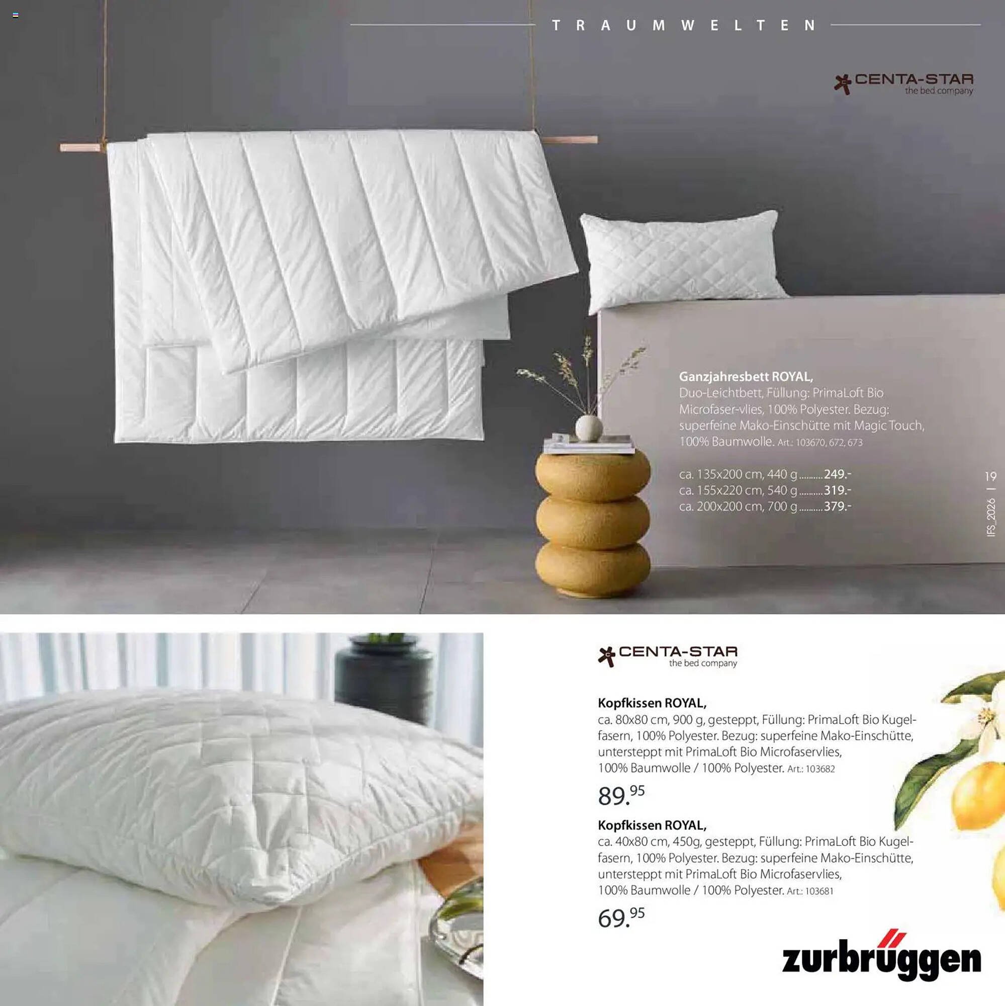 Zurbrüggen Prospekt (2026-04-14 - 2026-09-26)