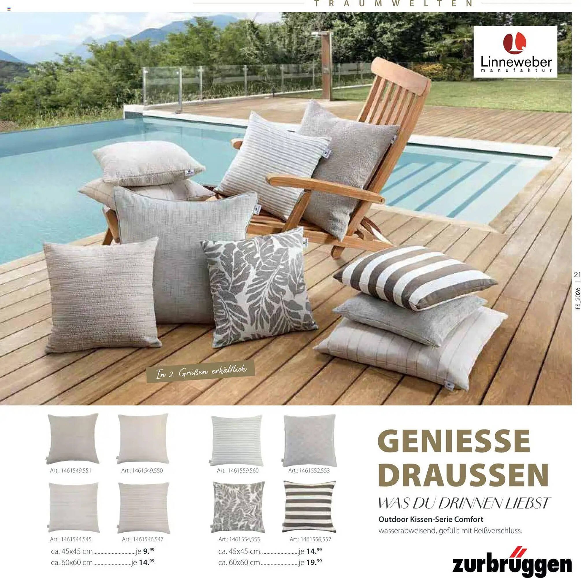 Zurbrüggen Prospekt (2026-04-14 - 2026-09-26)