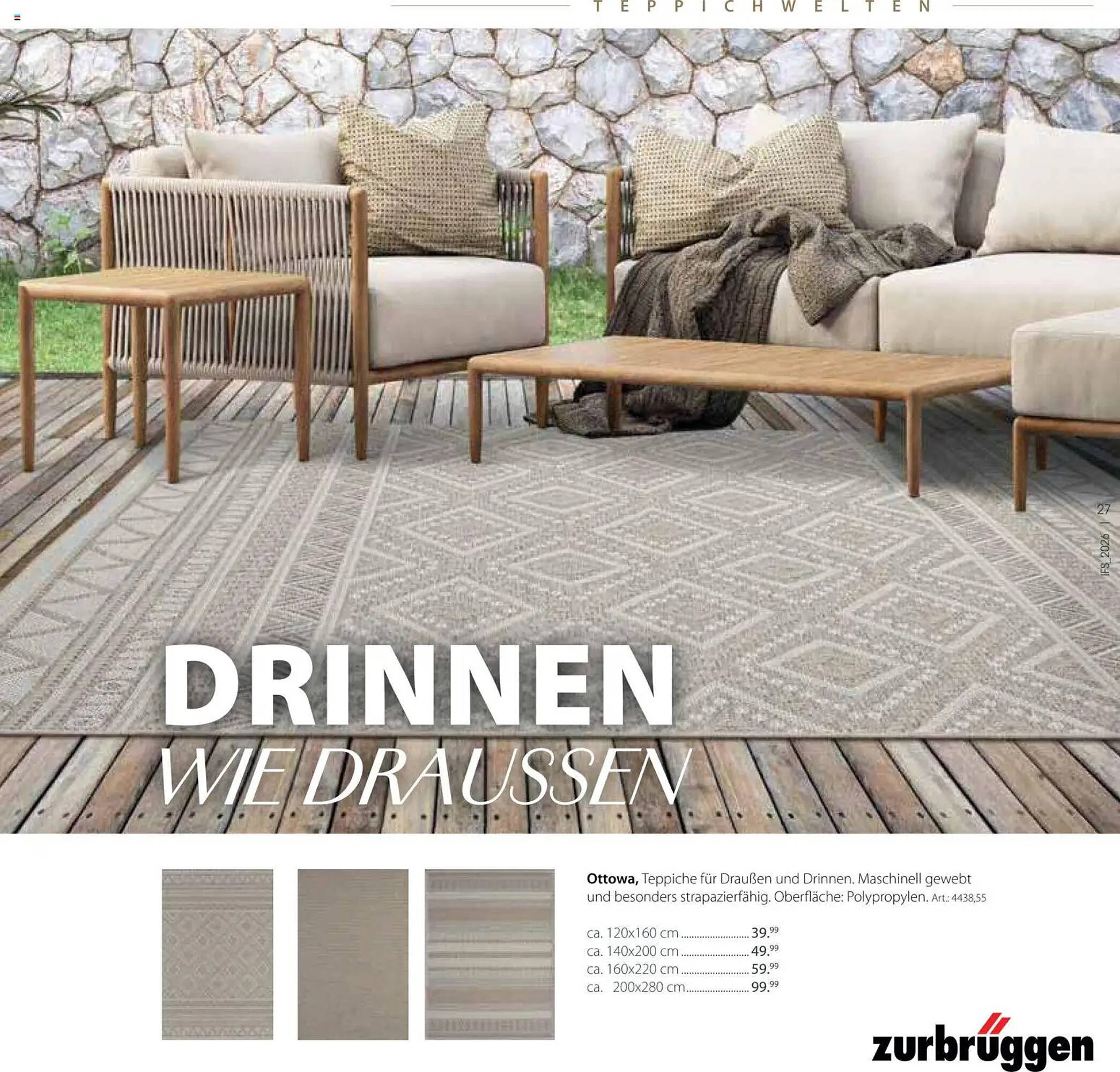 Zurbrüggen Prospekt (2026-04-14 - 2026-09-26)