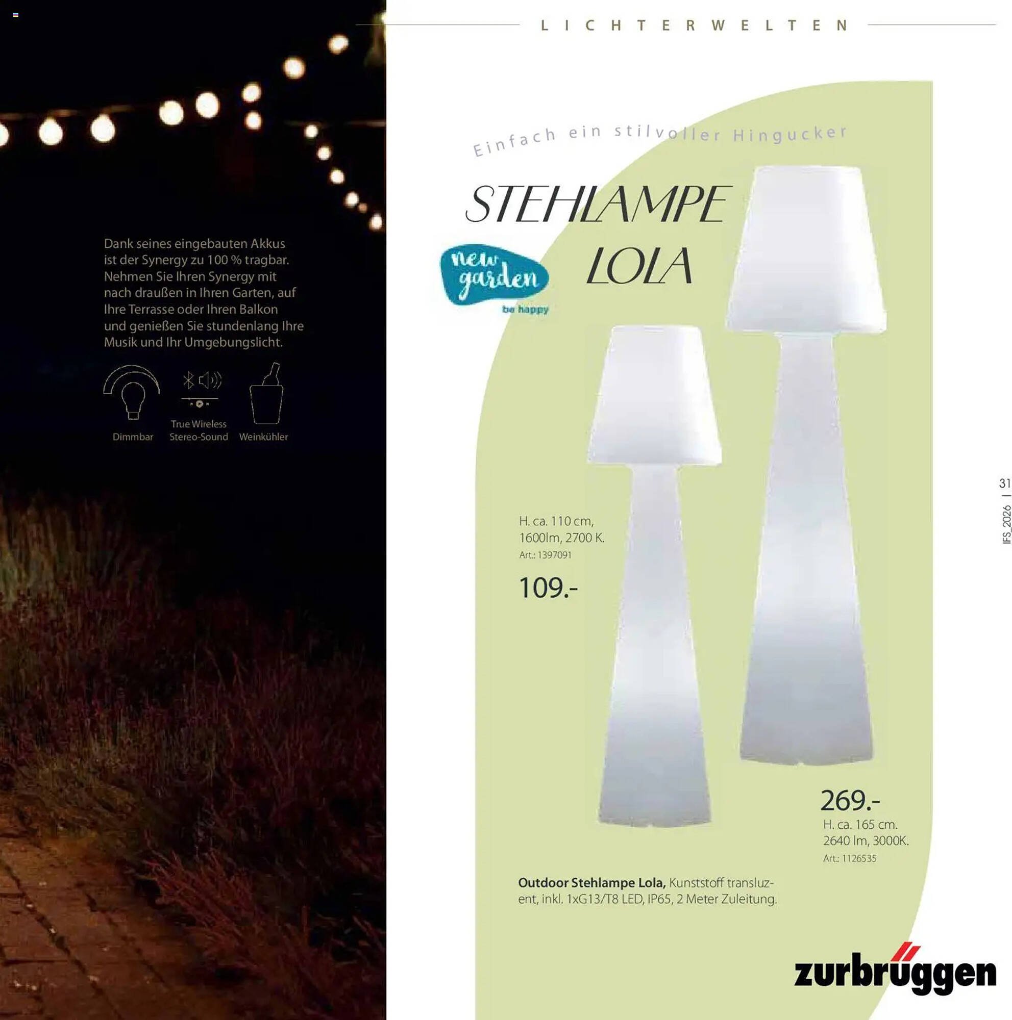 Zurbrüggen Prospekt (2026-04-14 - 2026-09-26)