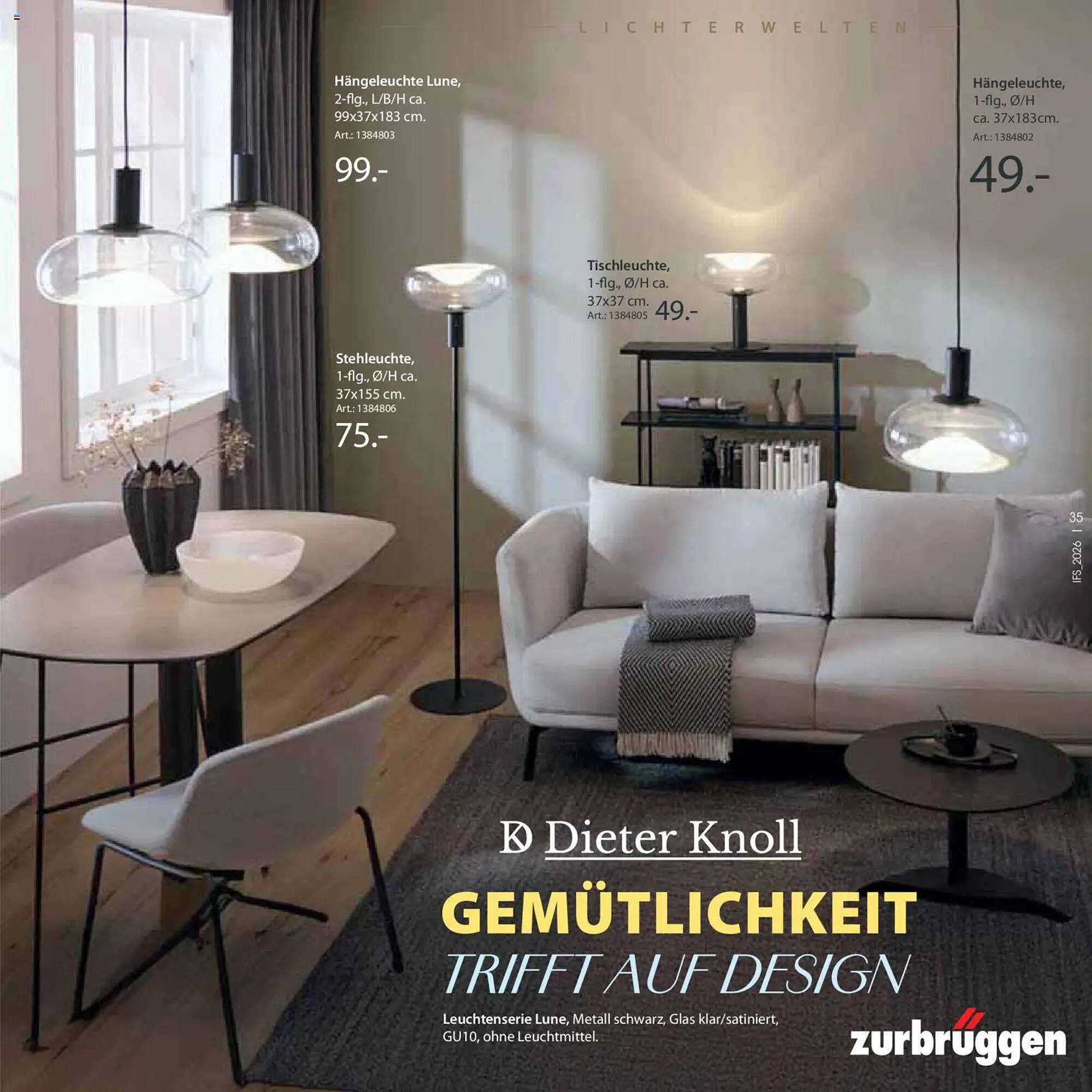 Zurbrüggen Prospekt (2026-04-14 - 2026-09-26)