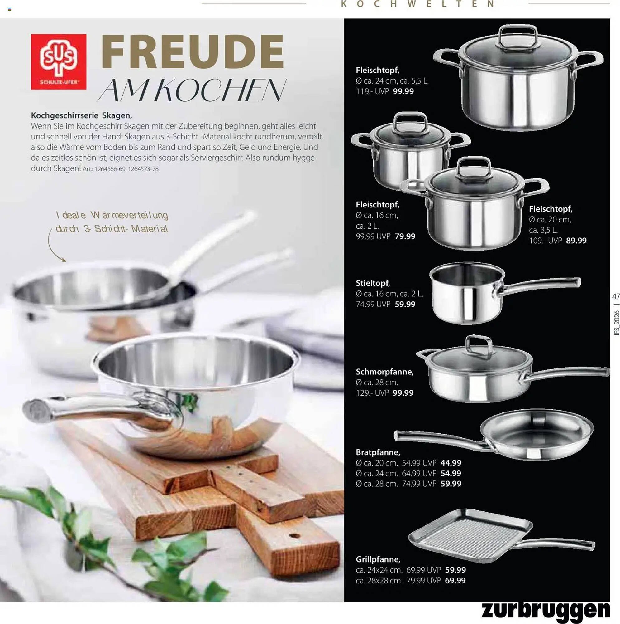 Zurbrüggen Prospekt (2026-04-14 - 2026-09-26)