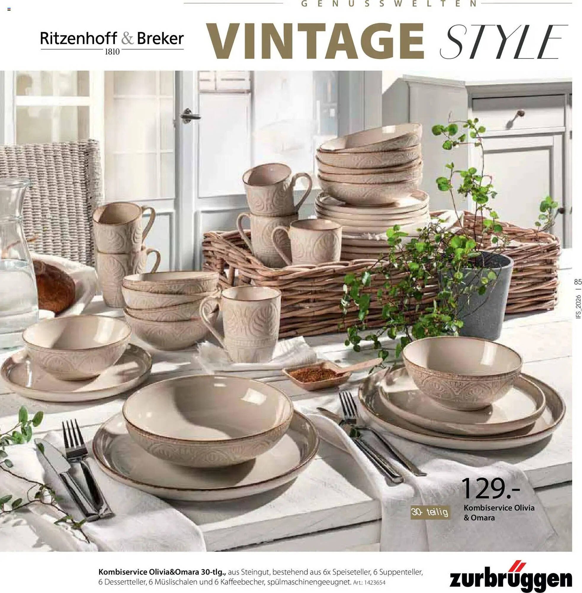 Zurbrüggen Prospekt (2026-04-14 - 2026-09-26)