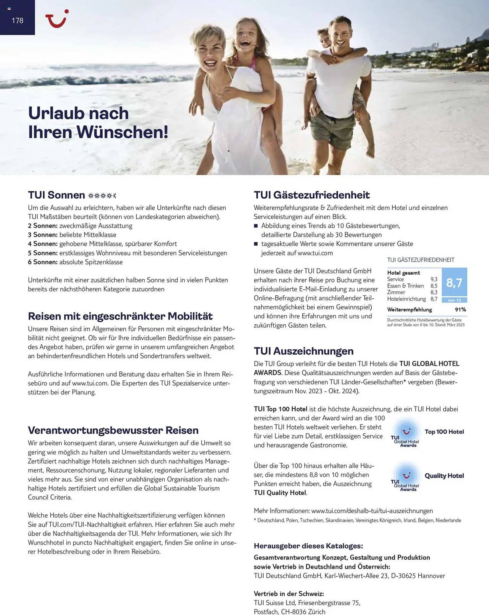 TUI Prospekt (2025-11-01 - 2026-10-31) | 178
