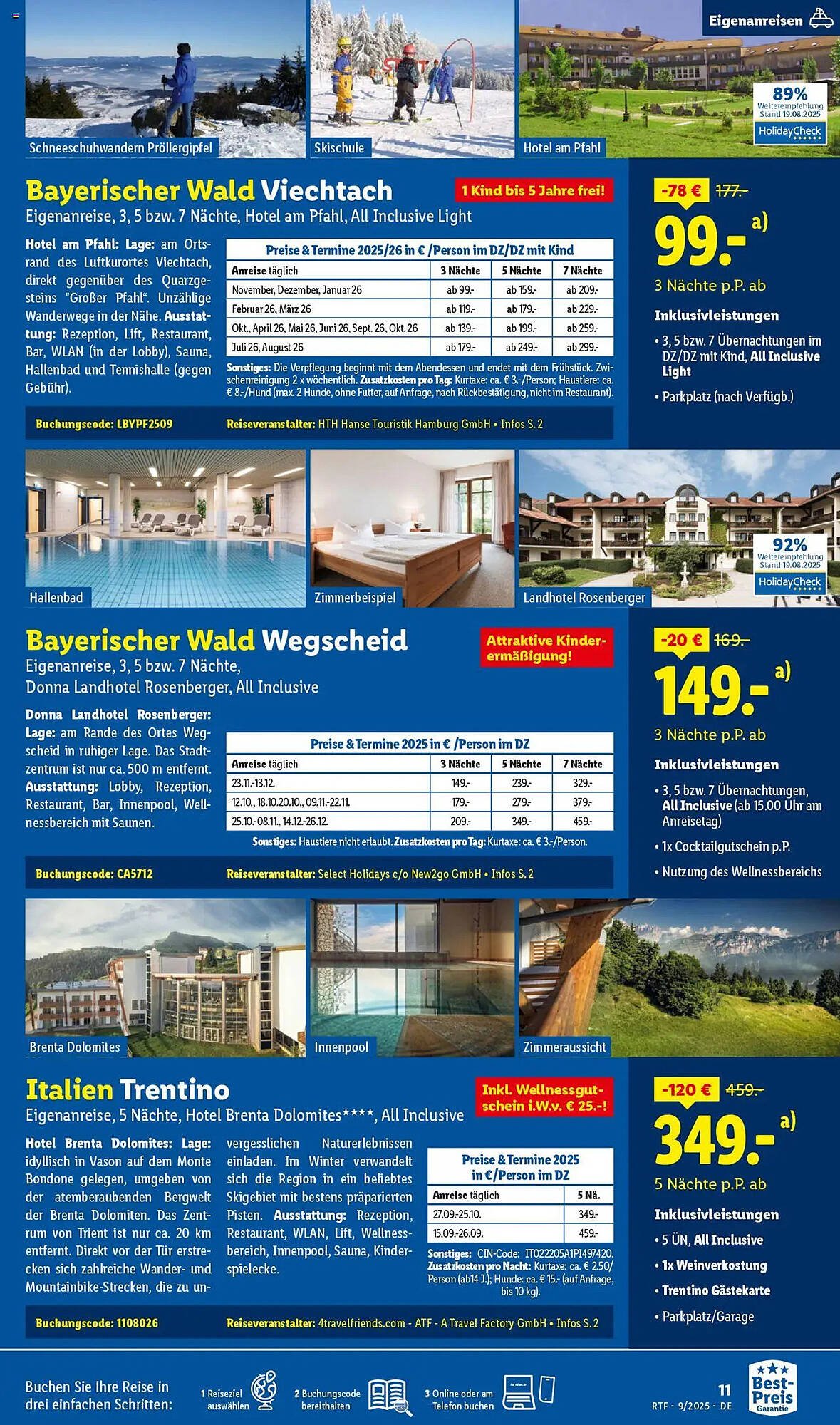 Lidl Reisen Prospekt (2025-09-12 - 2025-10-15) | 11