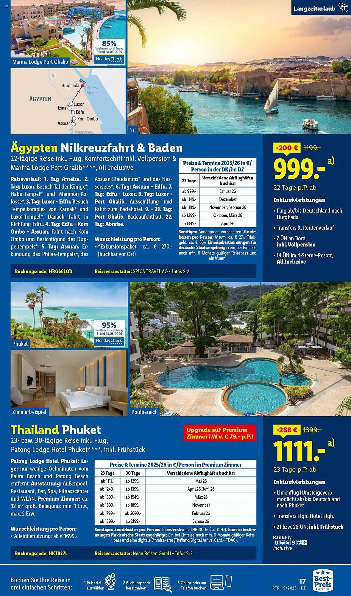 Lidl Reisen Prospekt (2025-09-12 - 2025-10-15) | 17