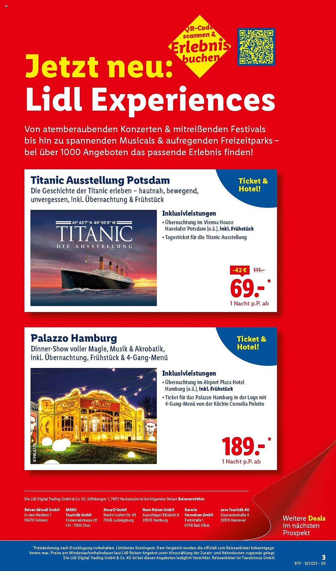 Lidl Reisen Prospekt (2025-09-12 - 2025-10-15) | 3