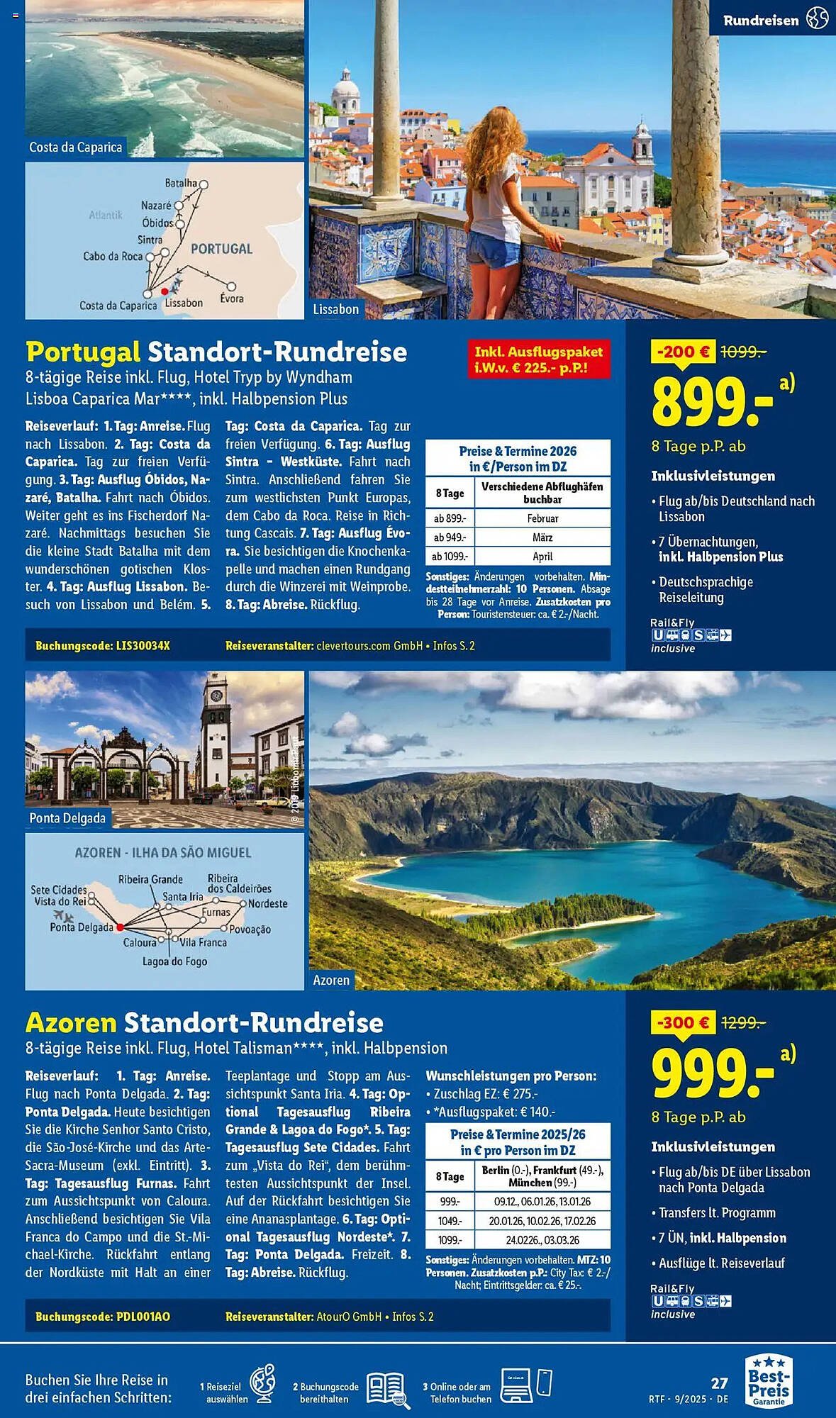 Lidl Reisen Prospekt (2025-09-12 - 2025-10-15) | 27