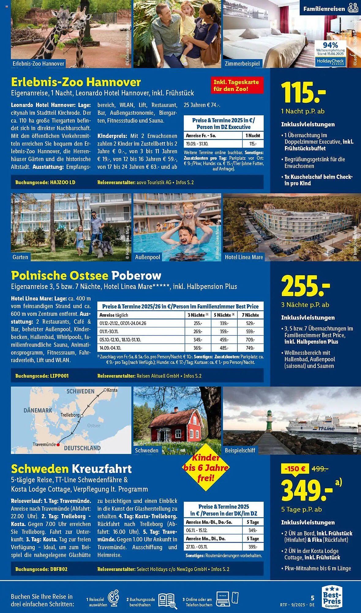 Lidl Reisen Prospekt (2025-09-12 - 2025-10-15) | 5