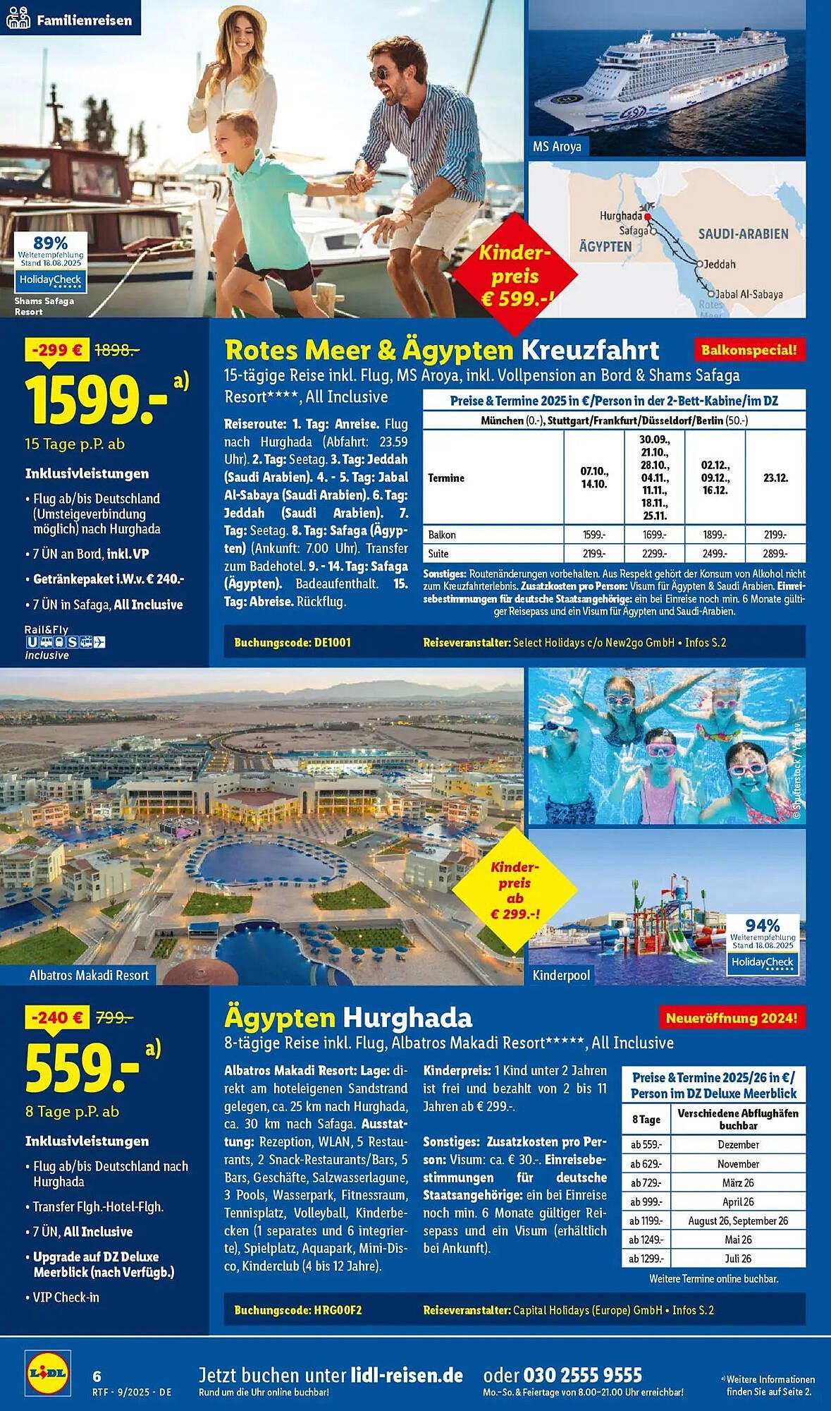 Lidl Reisen Prospekt (2025-09-12 - 2025-10-15) | 6