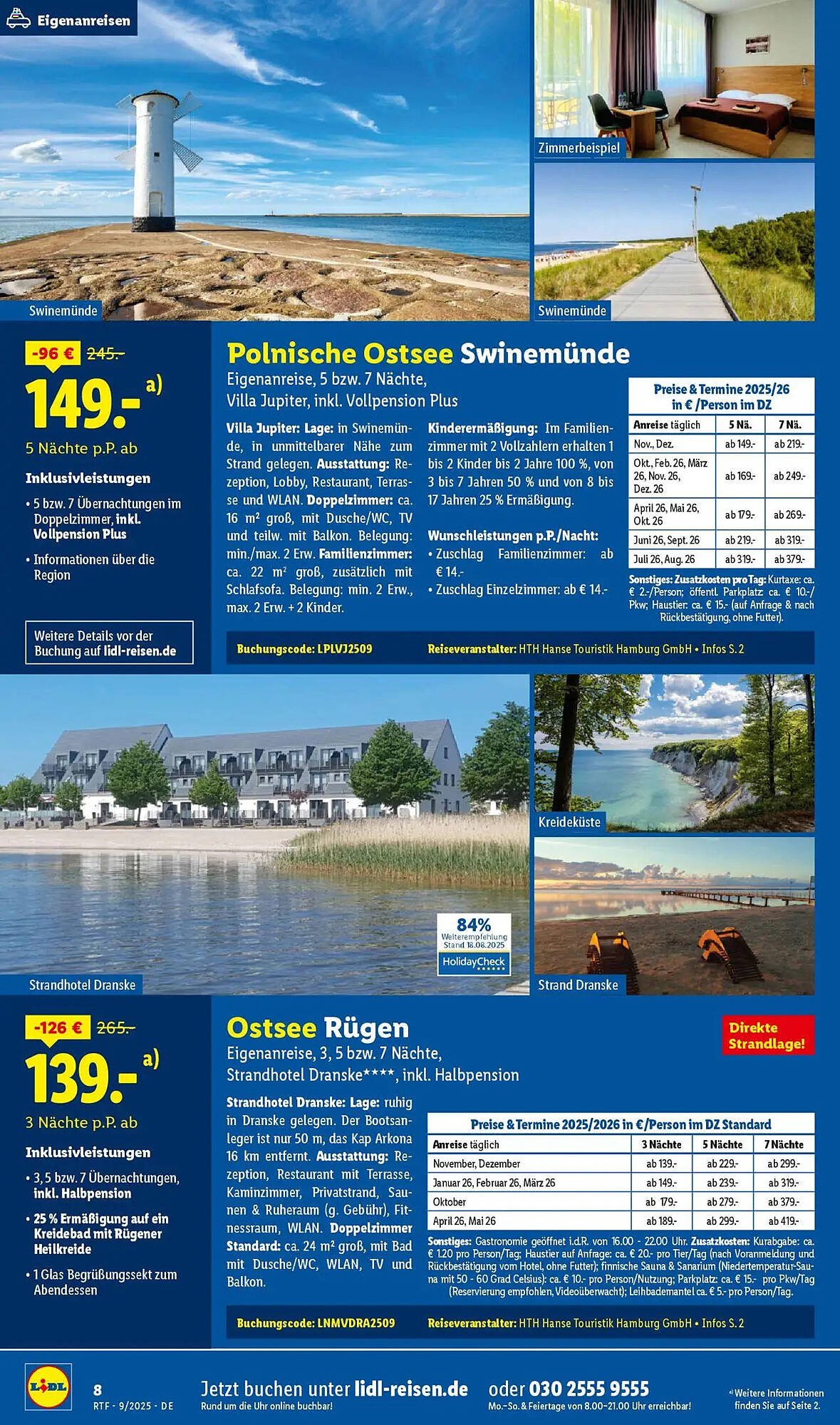 Lidl Reisen Prospekt (2025-09-12 - 2025-10-15) | 8