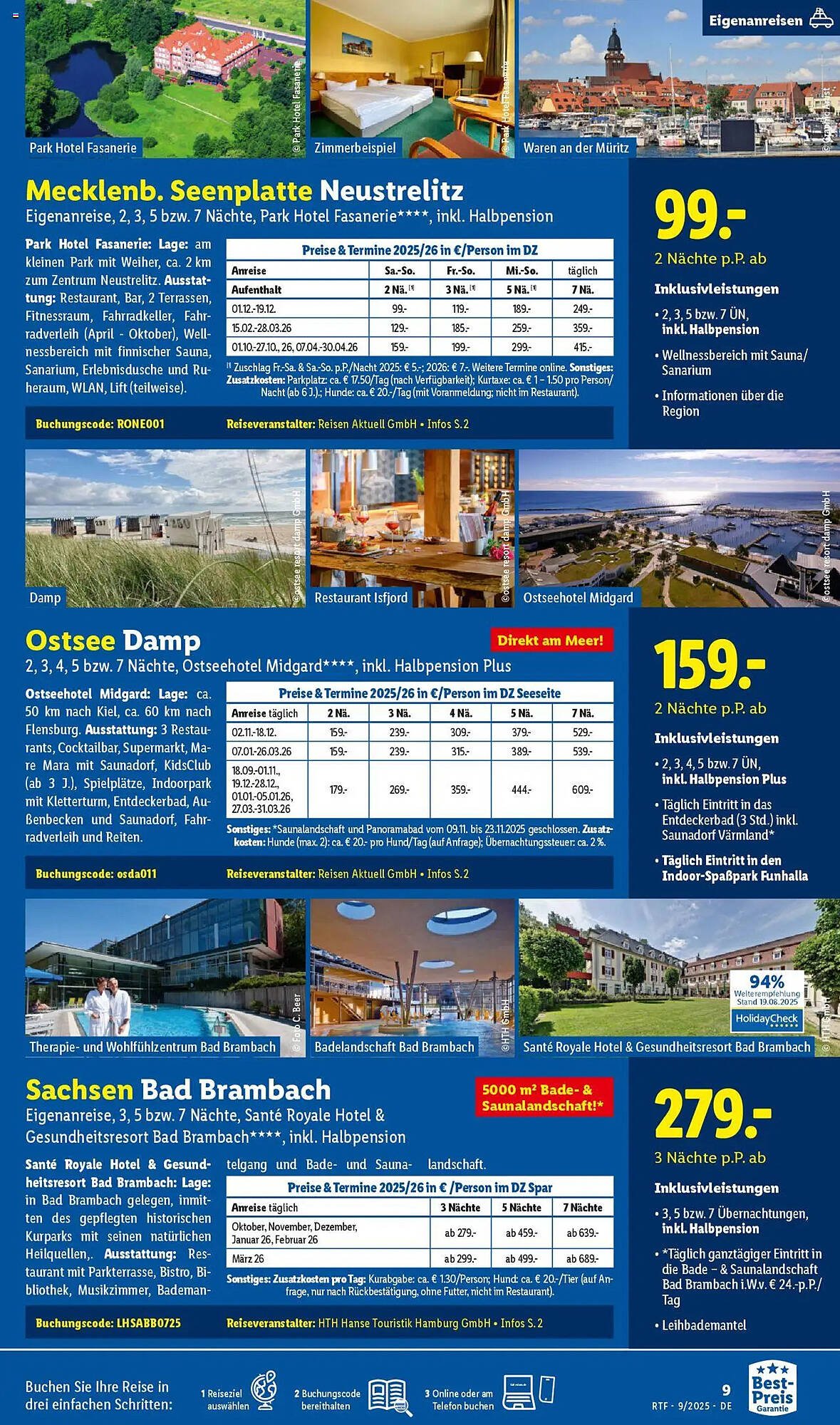Lidl Reisen Prospekt (2025-09-12 - 2025-10-15) | 9